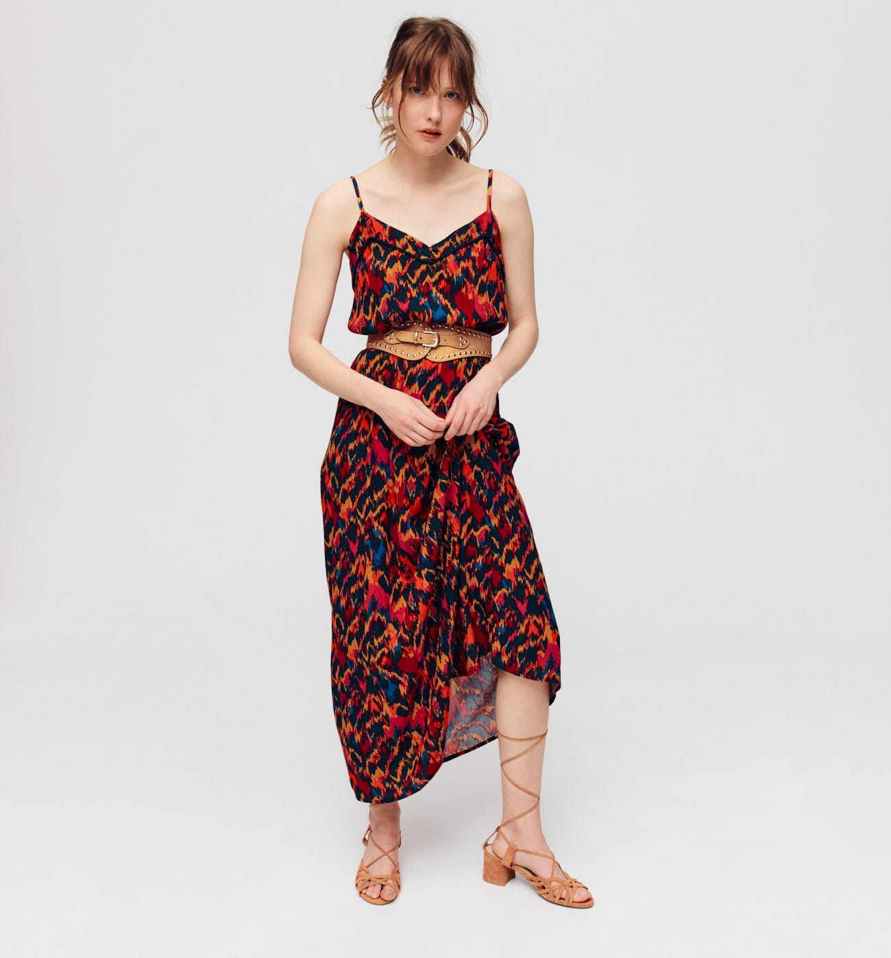 Maxikleid mit Trägern
