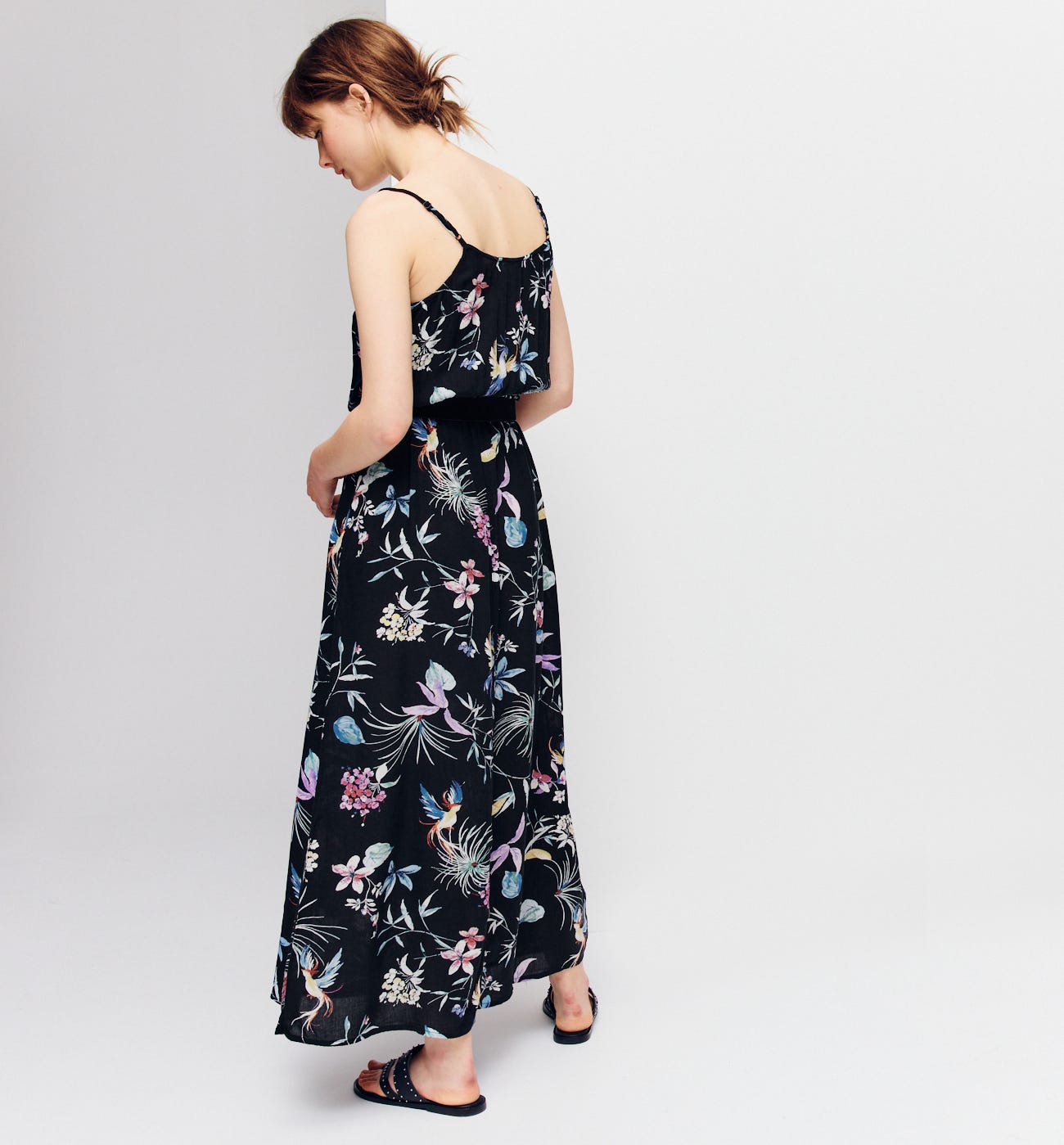 Long strappy dress