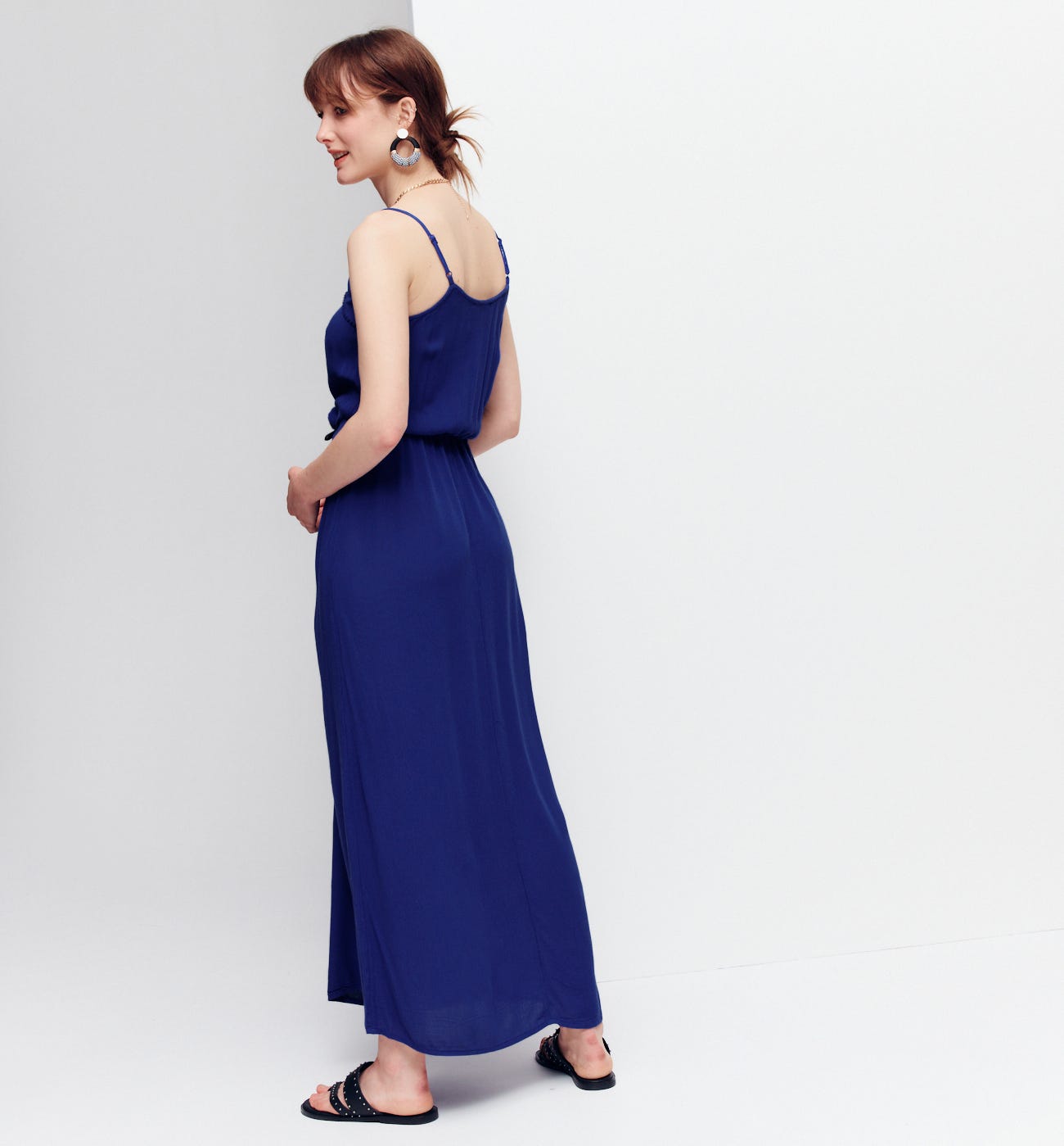 Long strappy dress