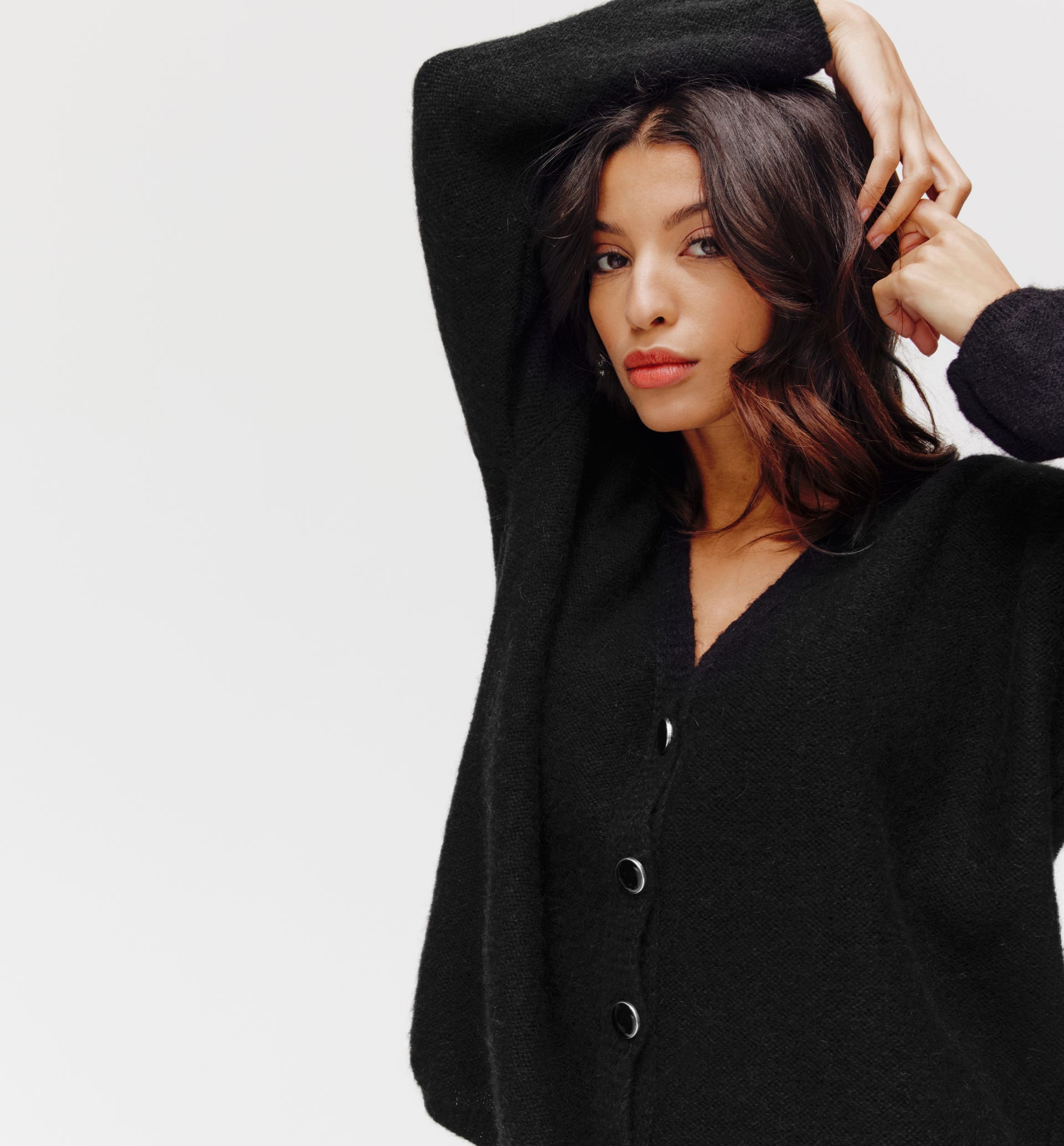Pullover / Cardigan aus Strick