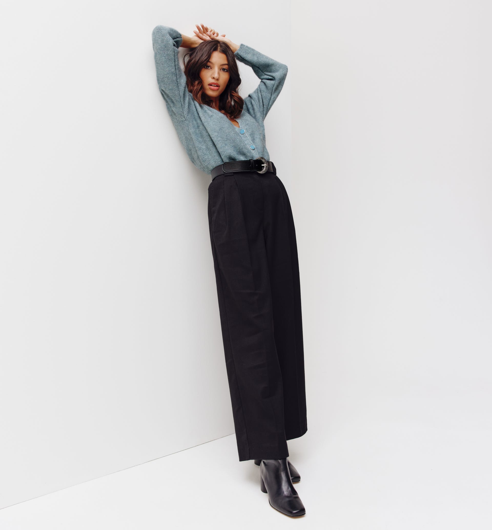 Cardigan fronte/retro