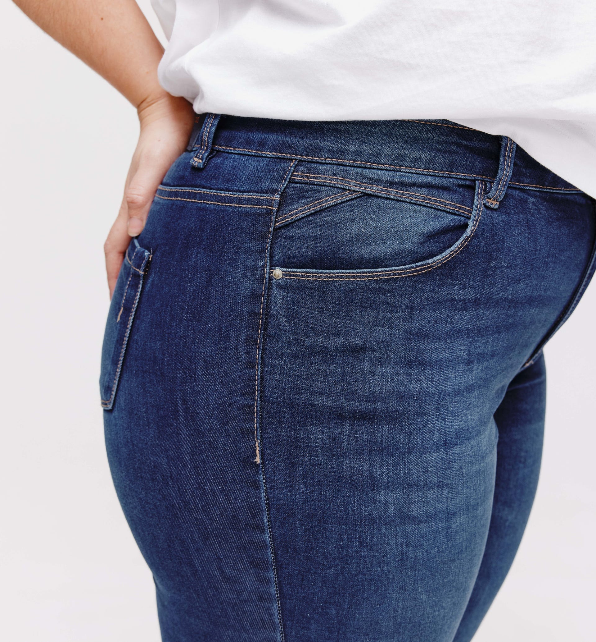 EMILE skinny high-waist jeans