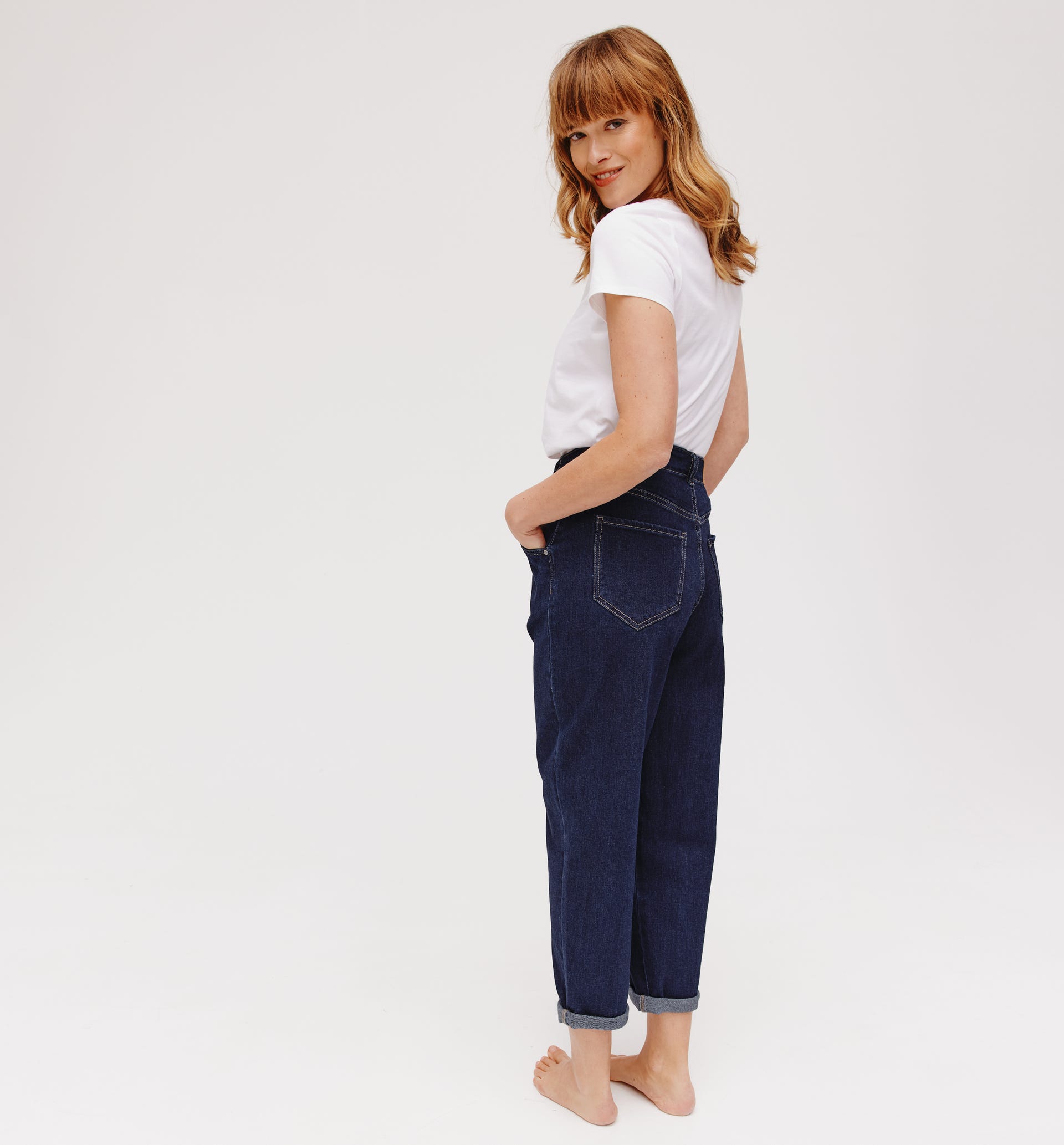 Jeansy slouchy OSCAR