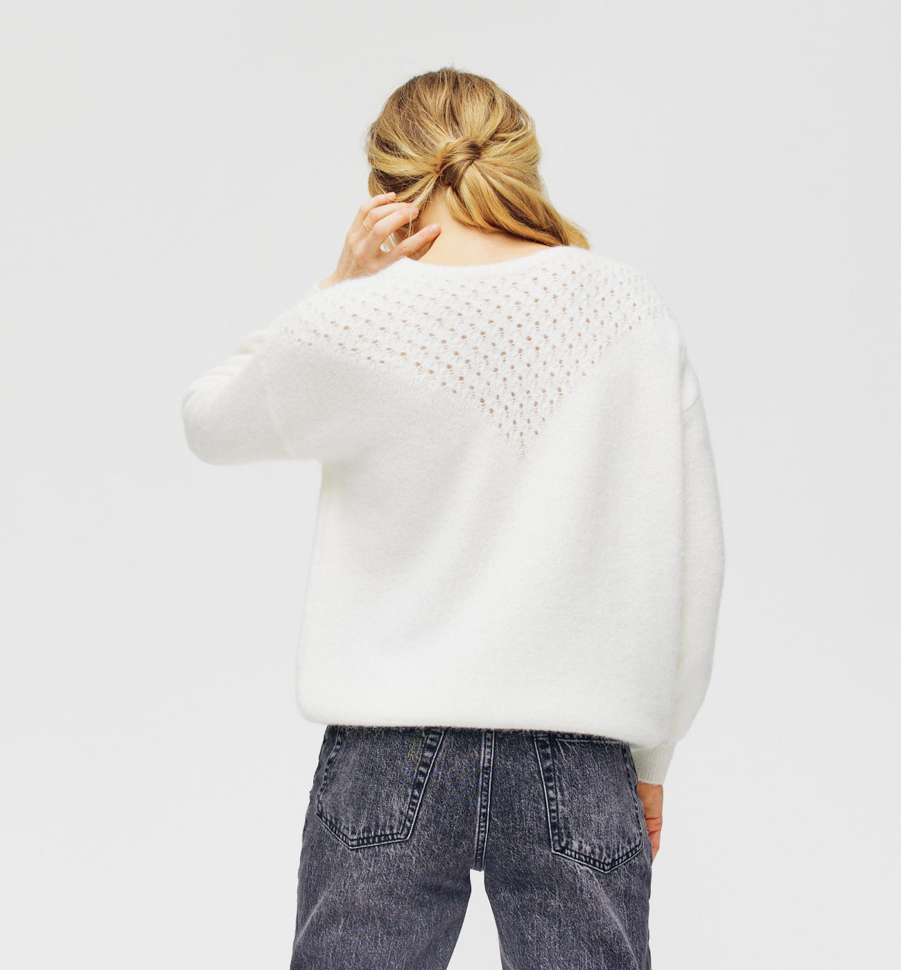 Pullover mit V-Ausschnitt