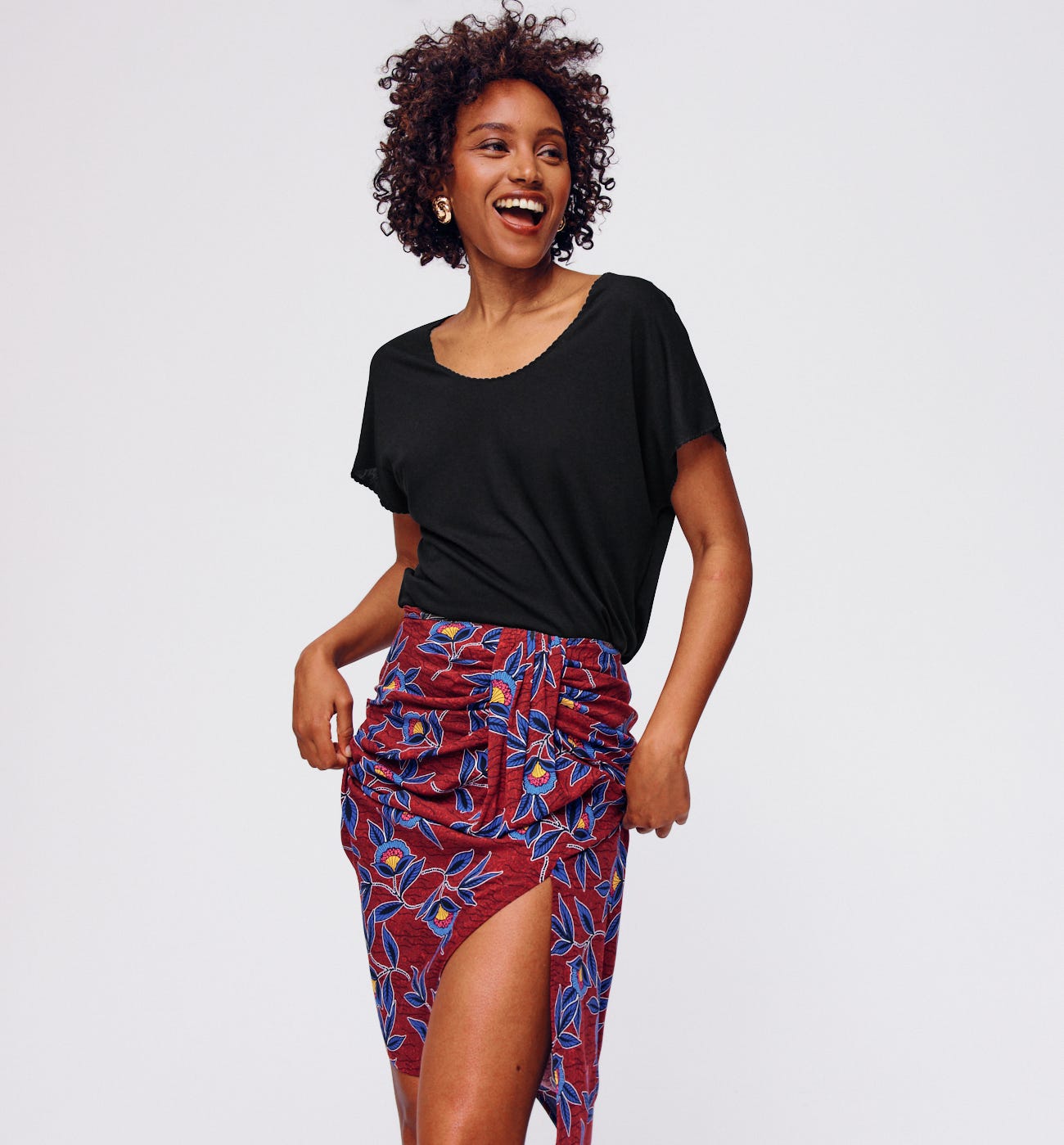 Short-sleeved top