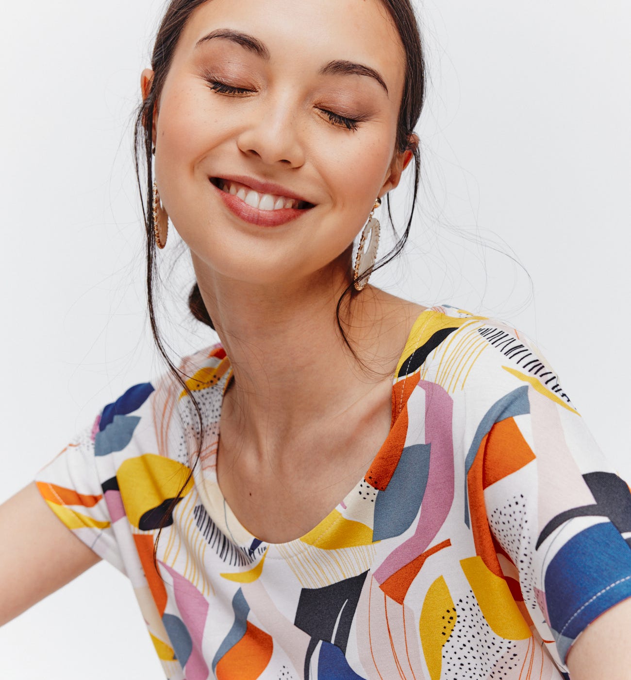 Short-sleeved top