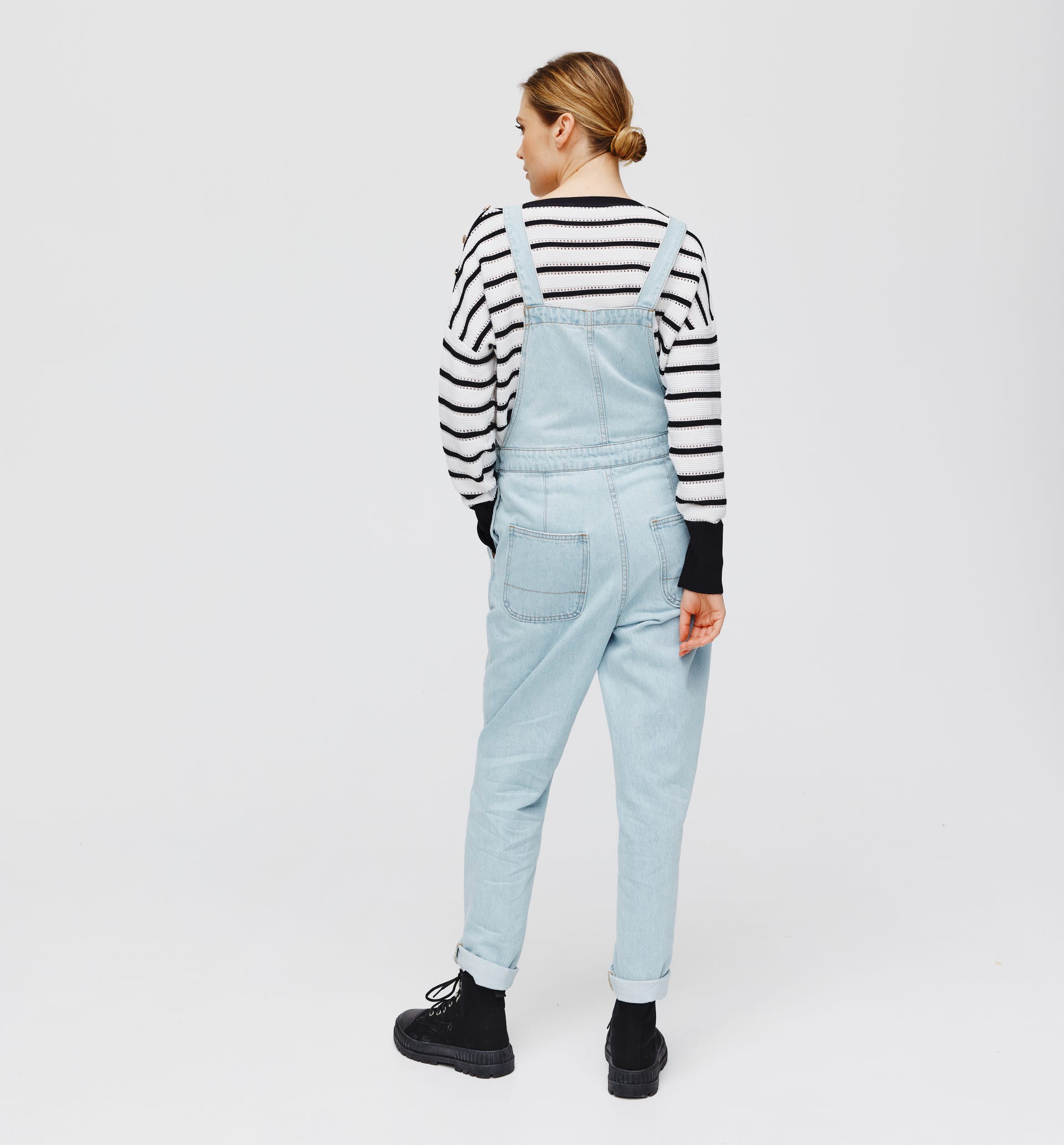 Denim dungarees
