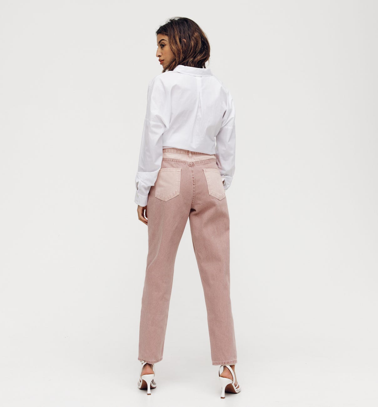 MARCEL V patchwork mom jeans