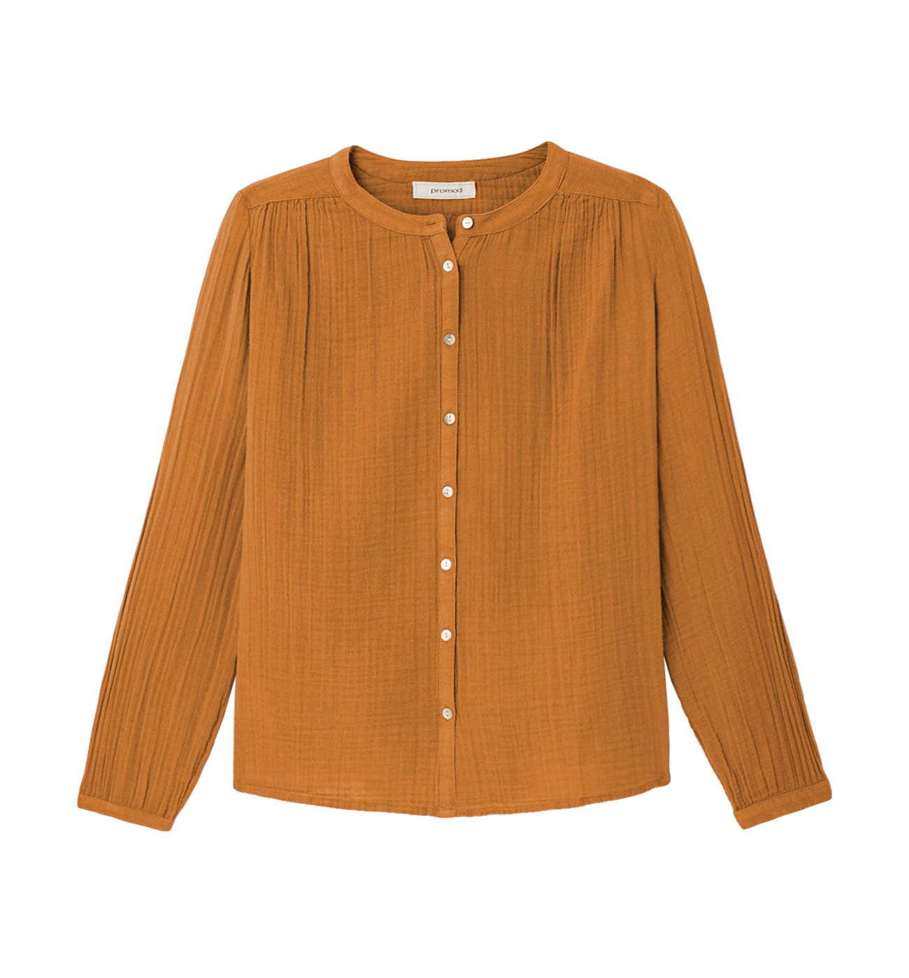 Camicia in garza di cotone