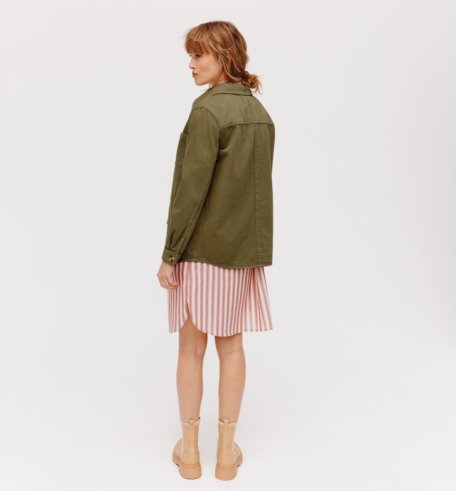 Overshirt in denim