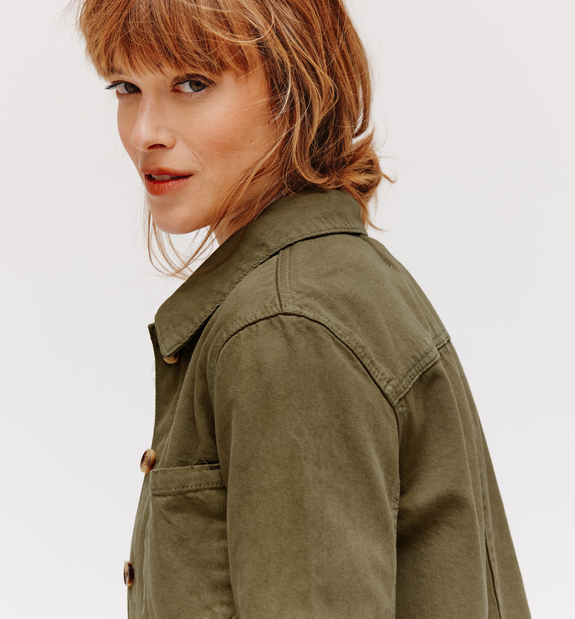 Overshirt in denim
