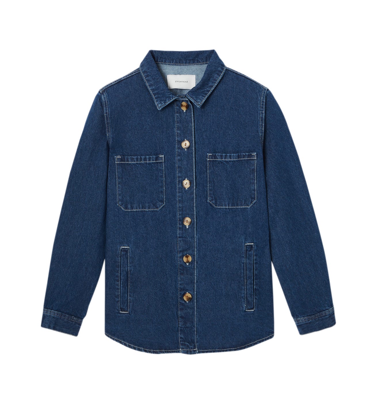 Overshirt in denim