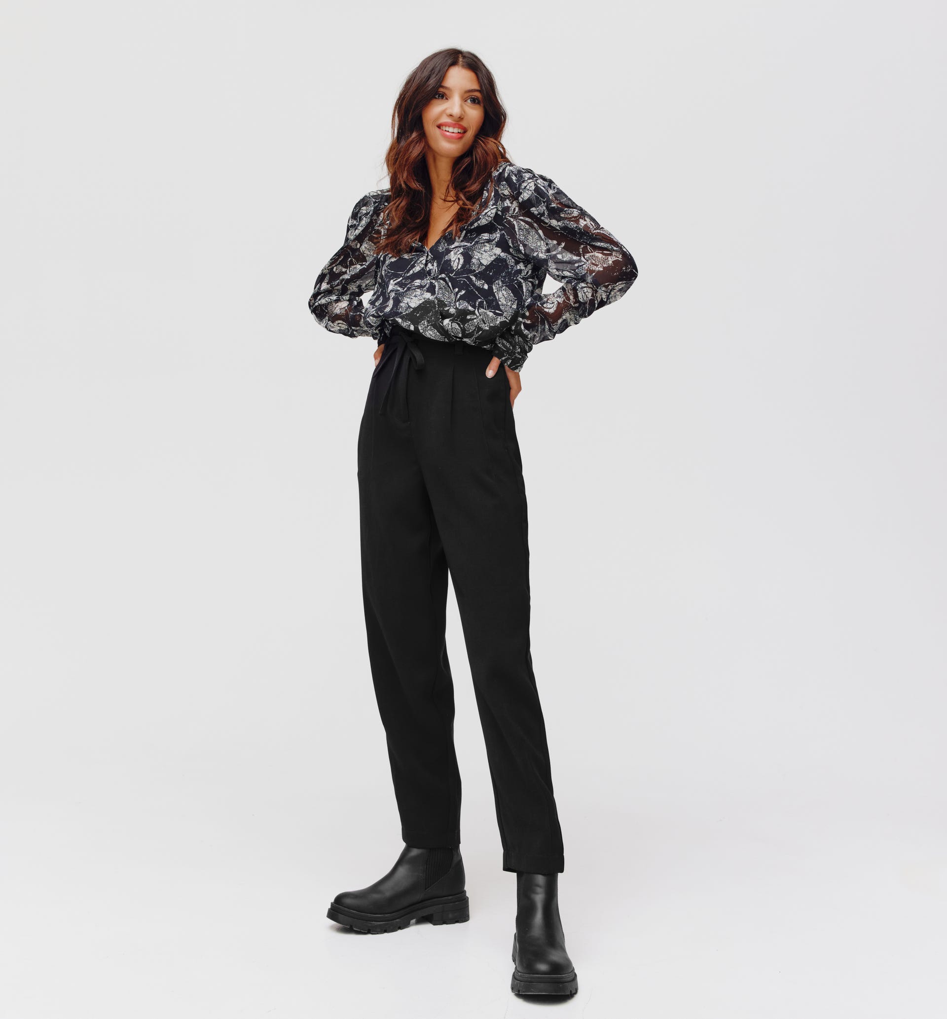 High Waist-Hose