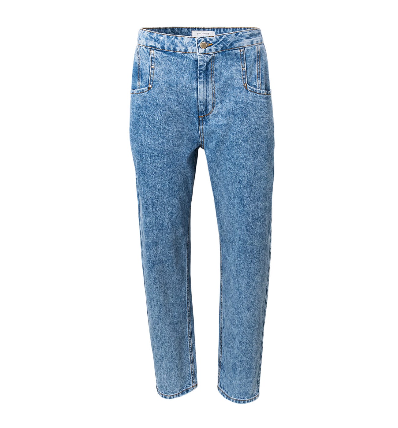 Jeans boyfriend borchiato