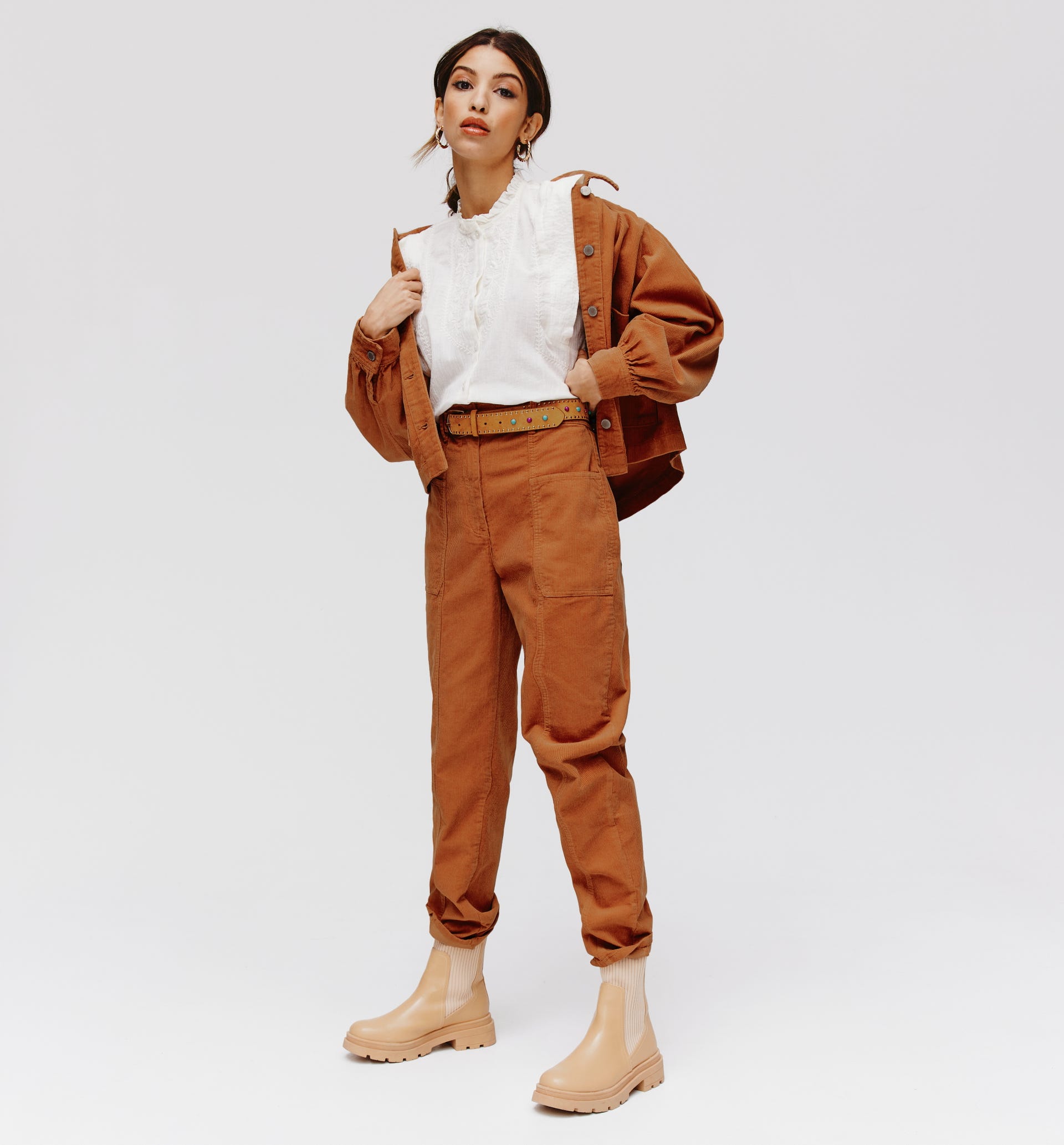 Corduroy trousers