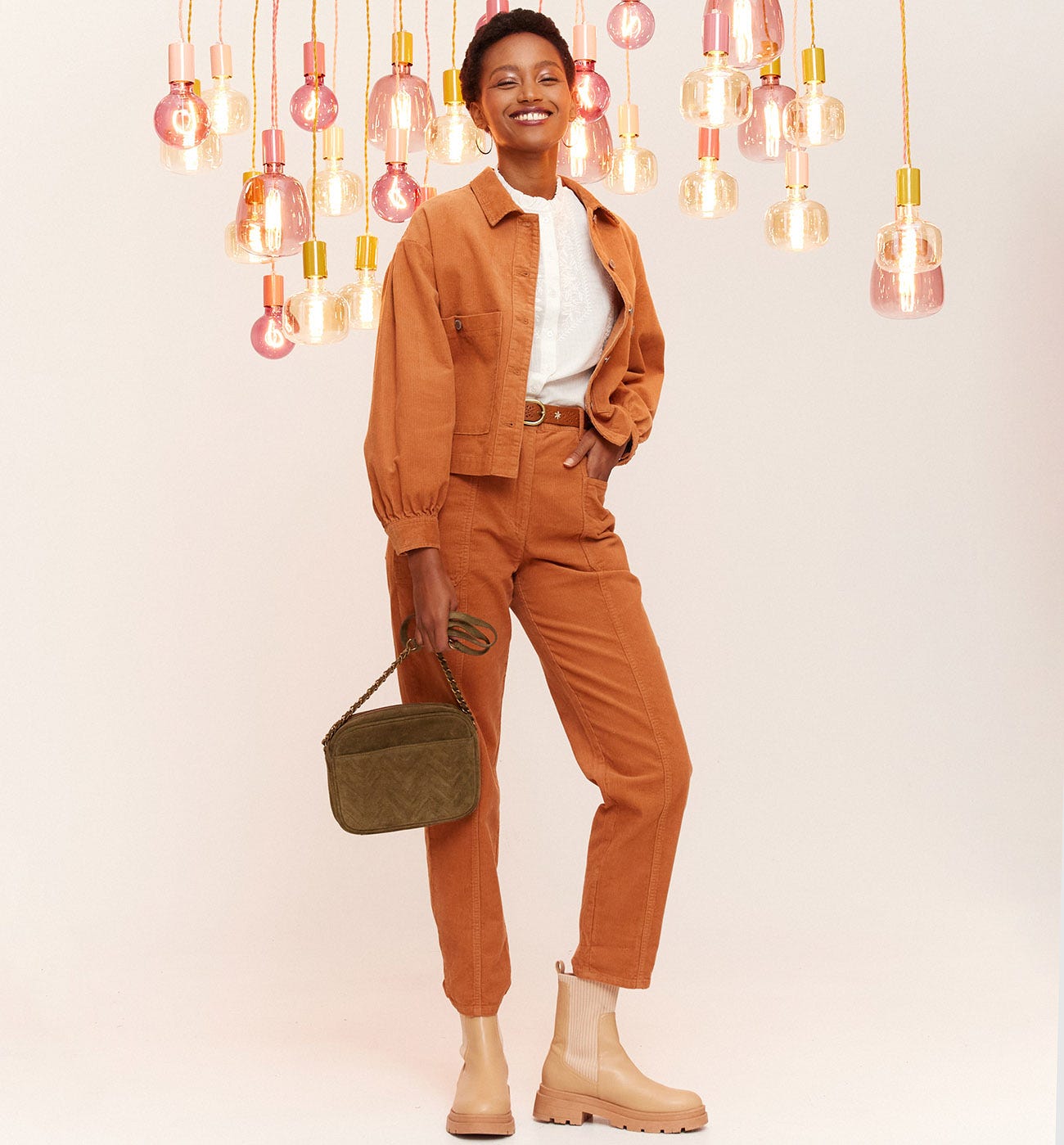 Corduroy trousers