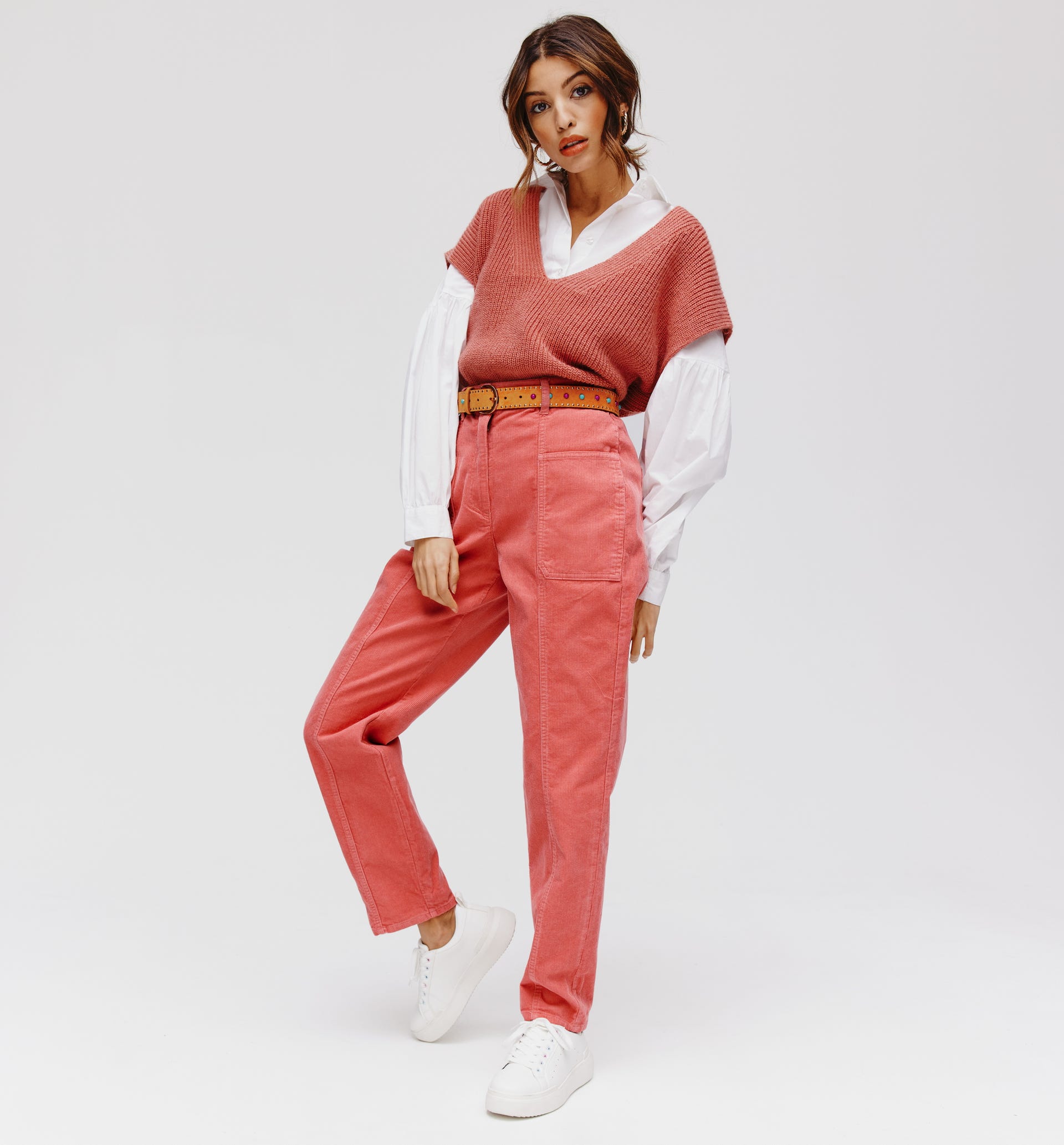 Corduroy trousers