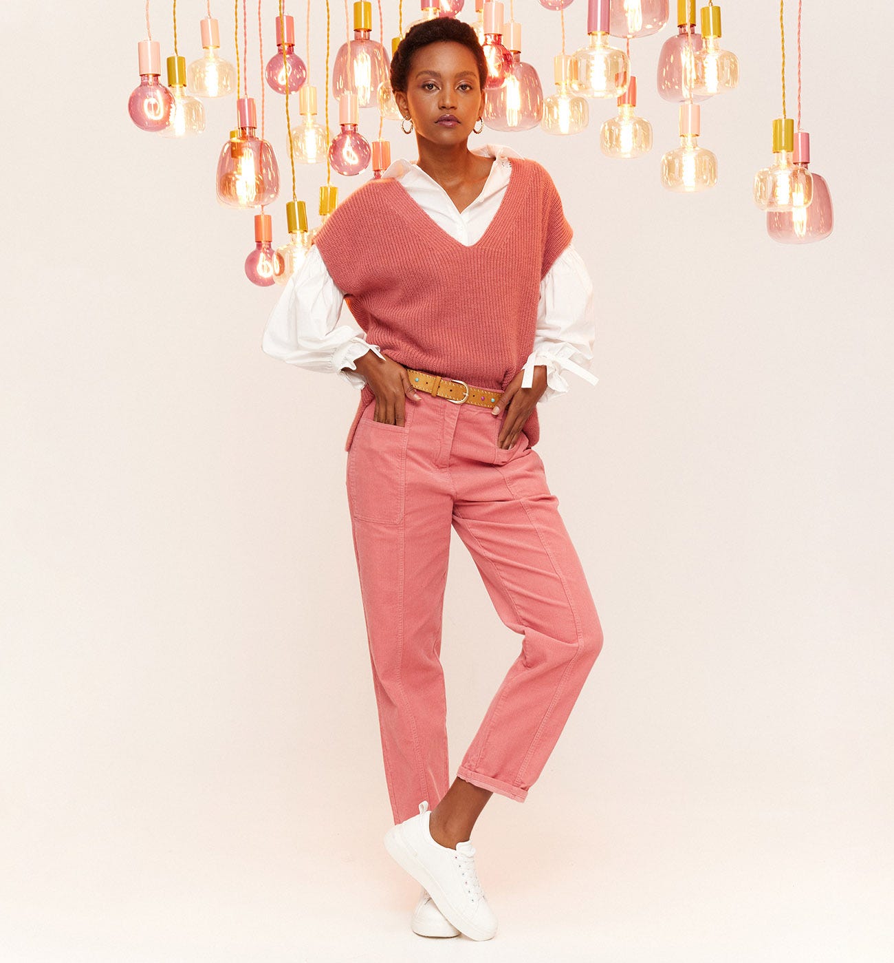 Corduroy trousers