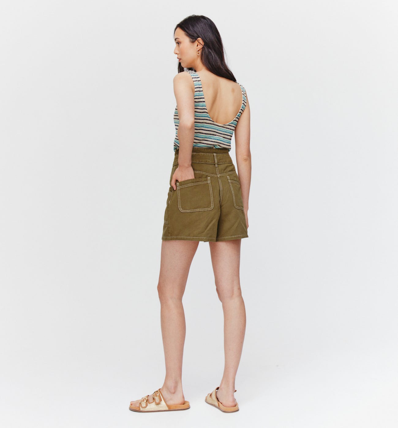 High Waist-Shorts