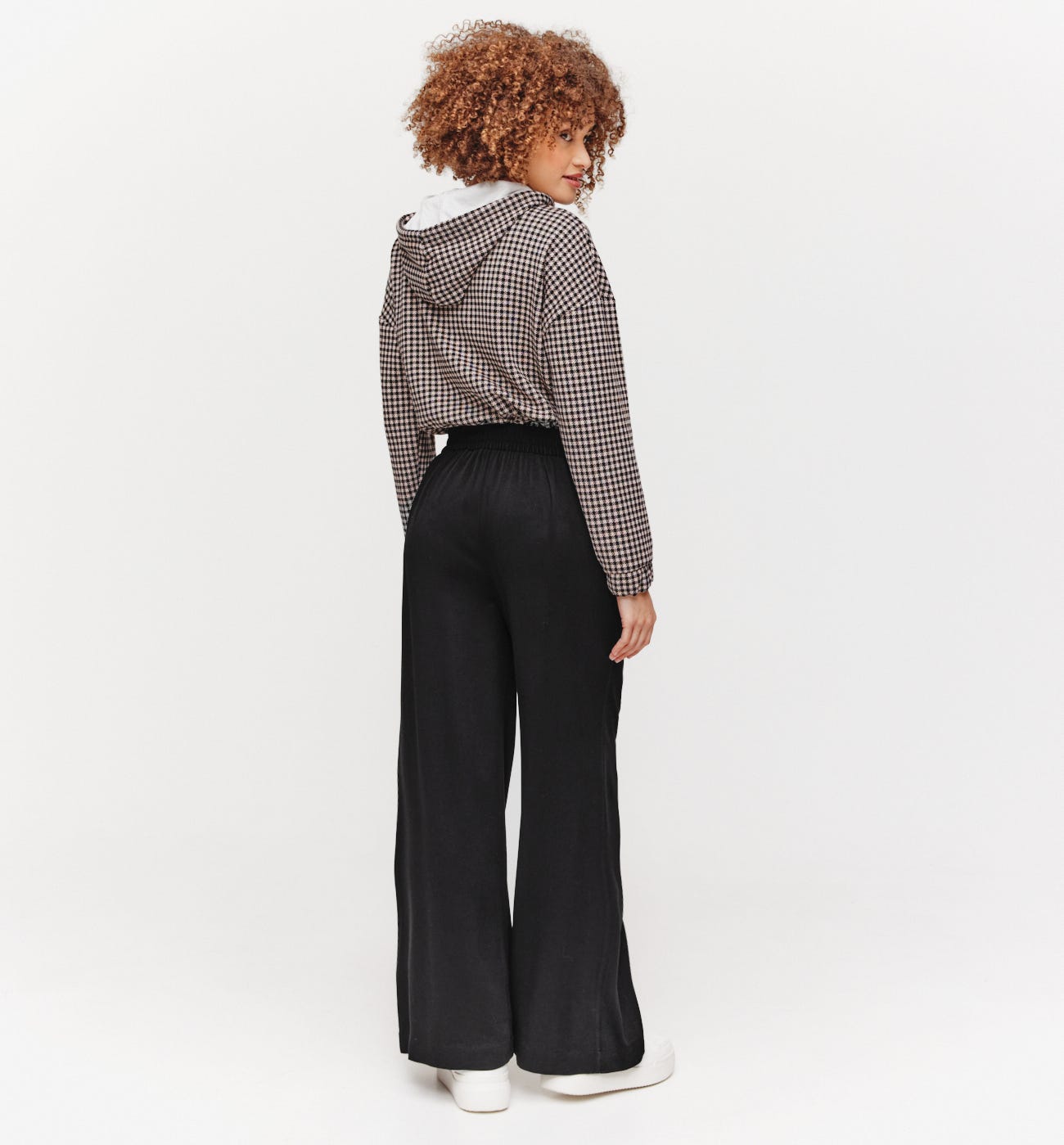Pantalón ancho talle alto