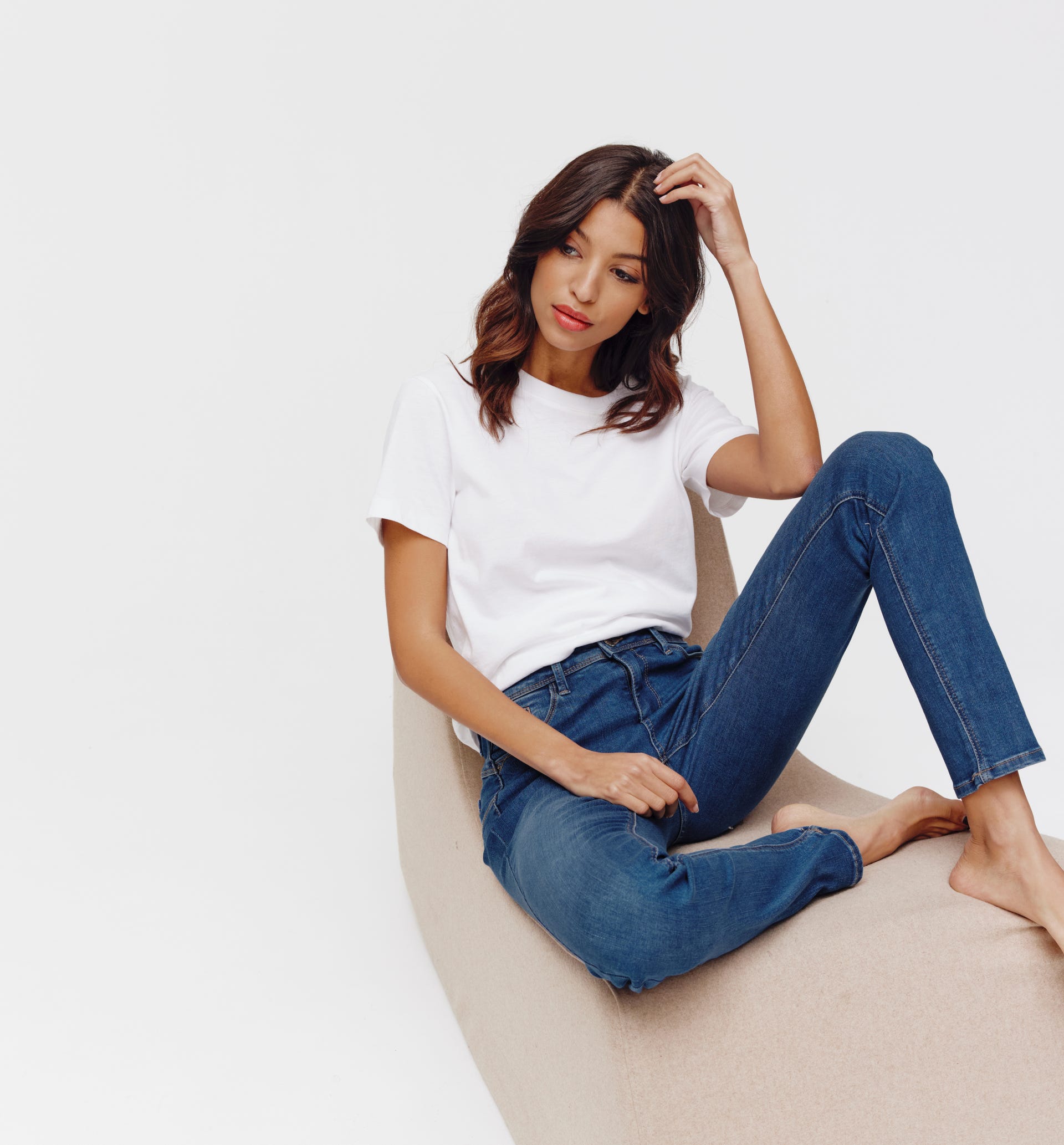 ERNEST push-up skinny jeans