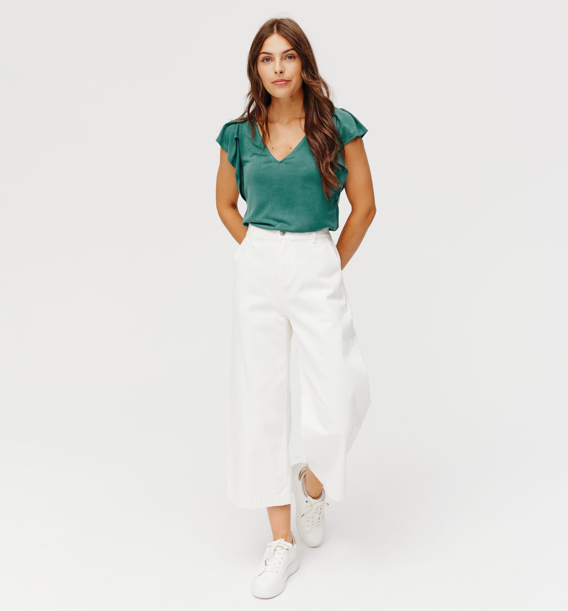 T-shirt en Modal Femme