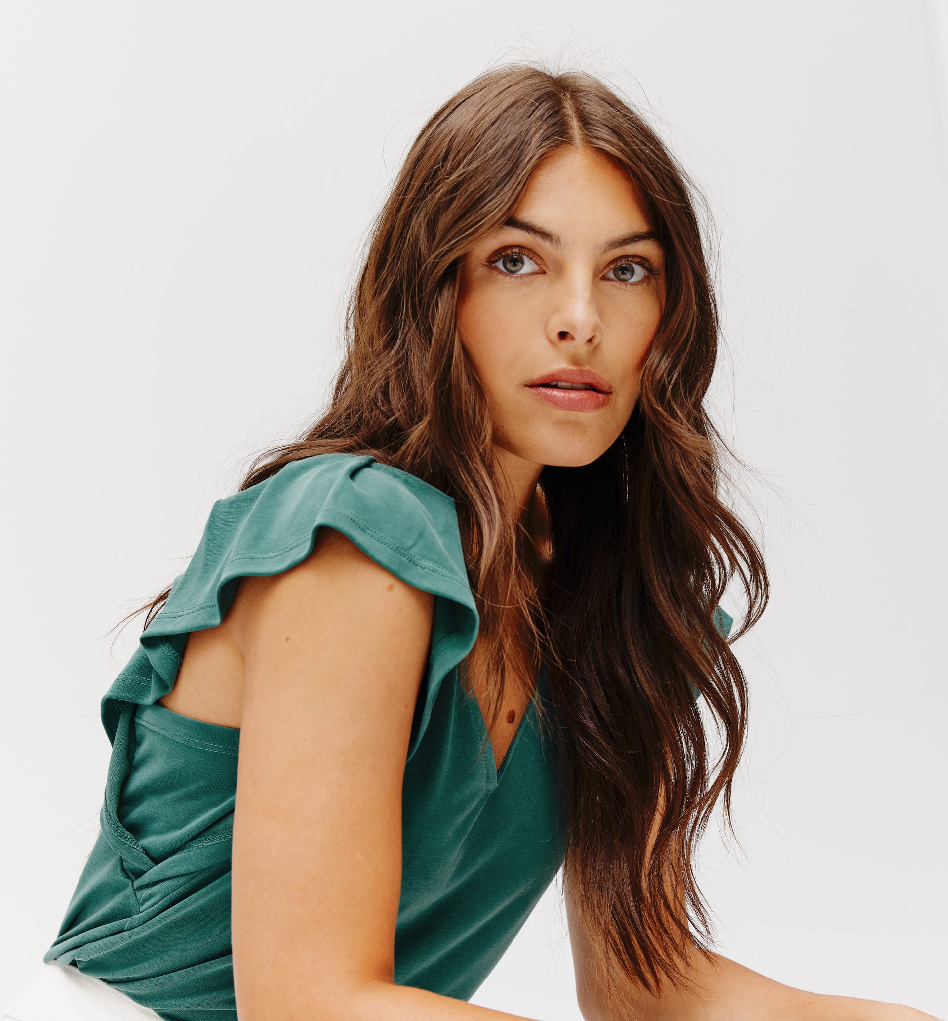 T-shirt en Modal Femme
