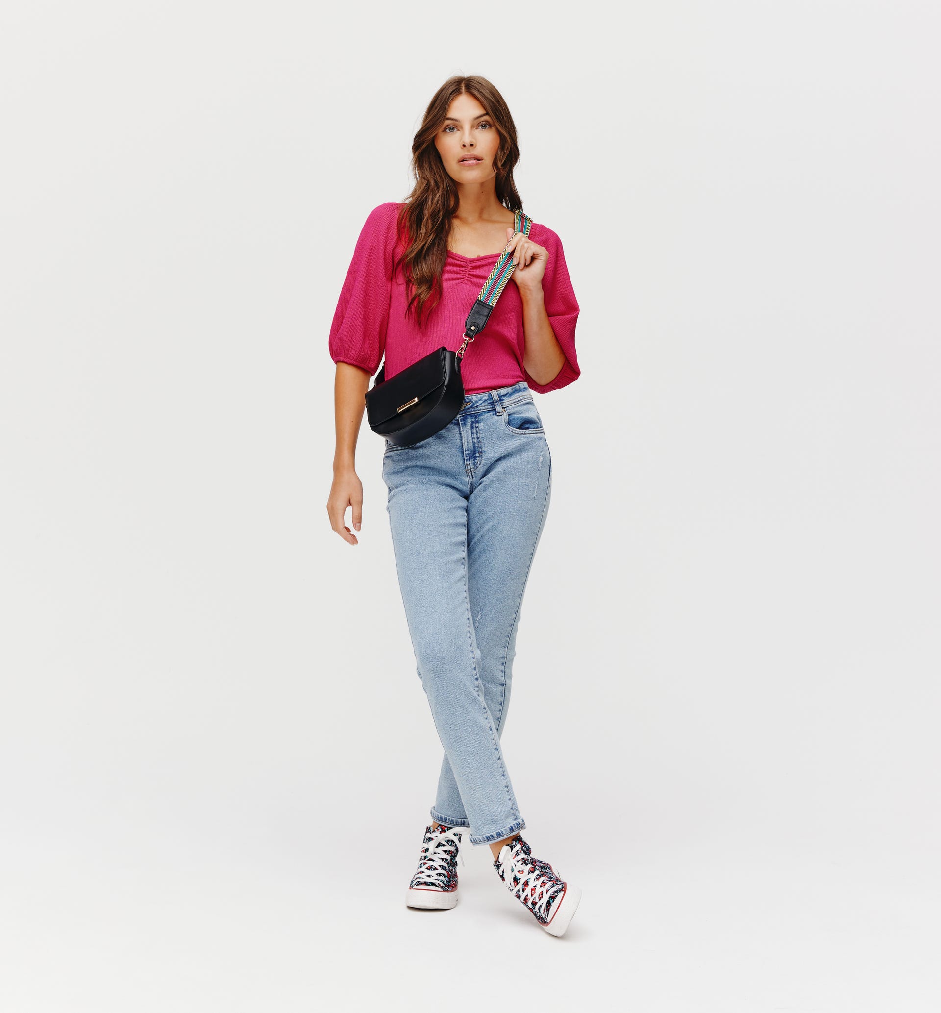 Short-sleeved top