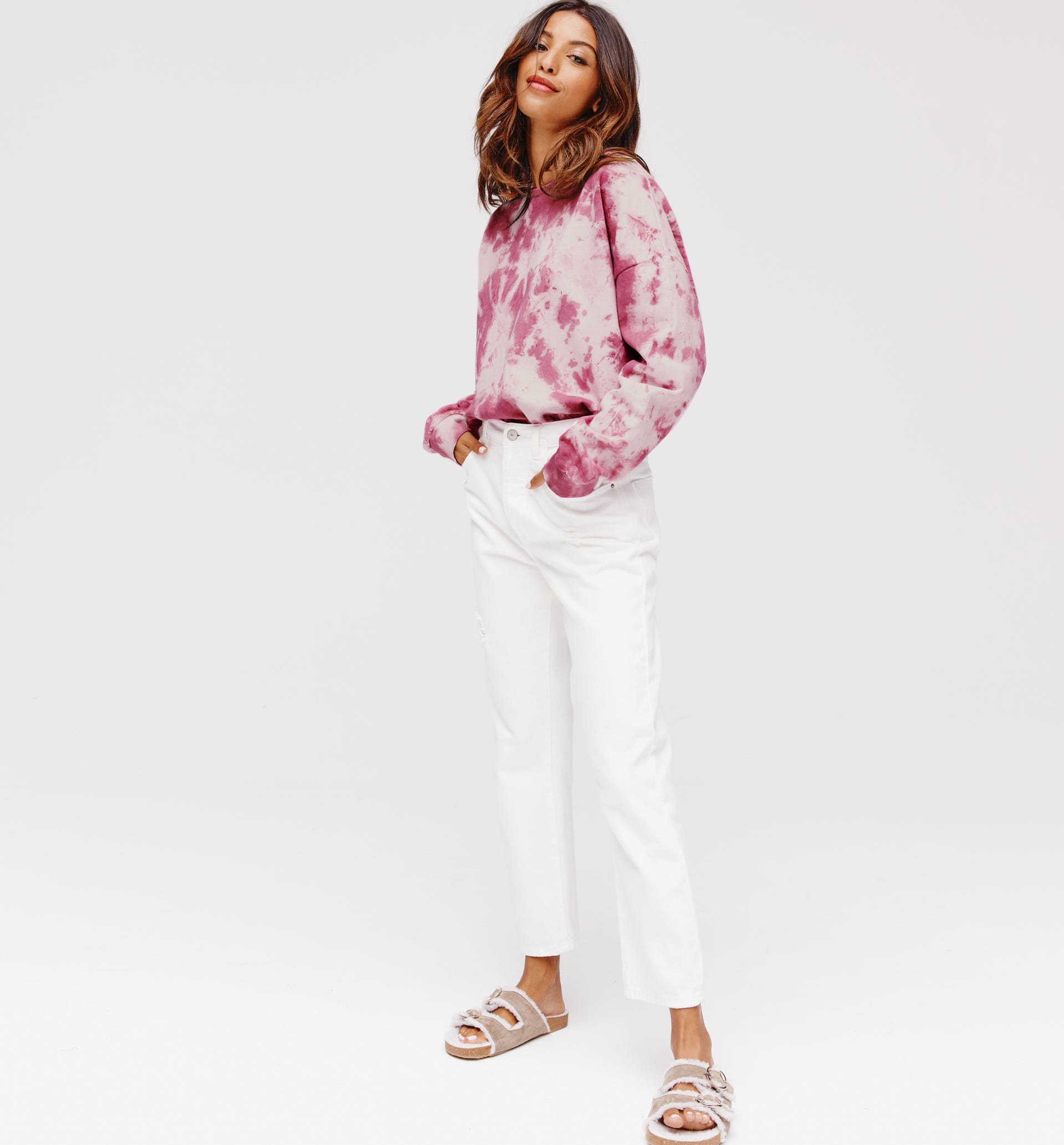 Tie'n'dye sweatshirt