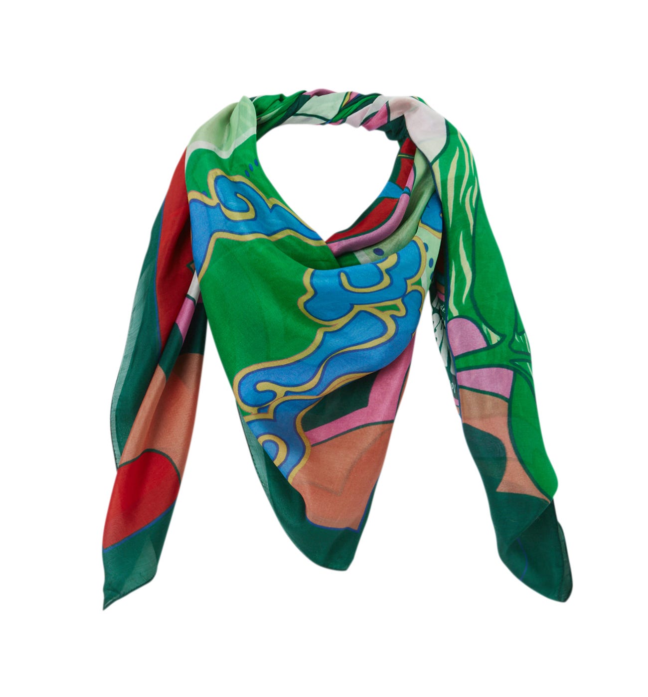Foulard en soie TAUREAU