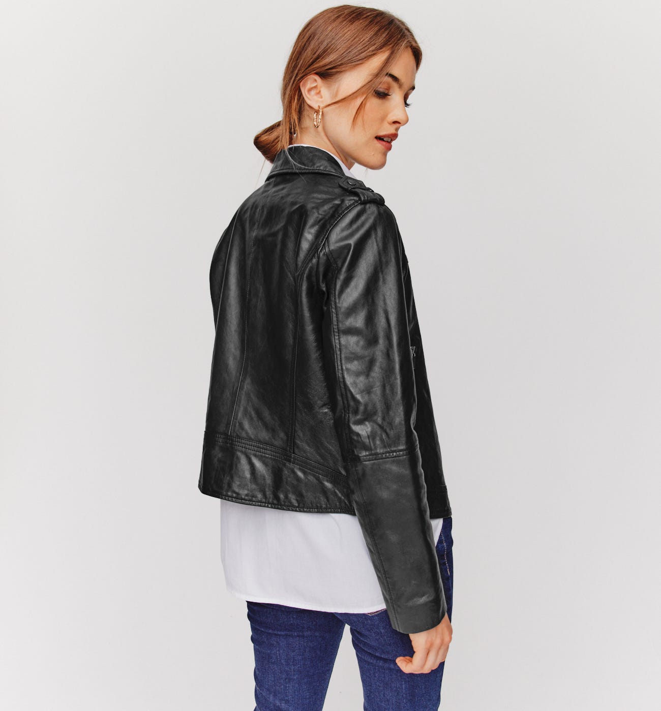 Leather jacket