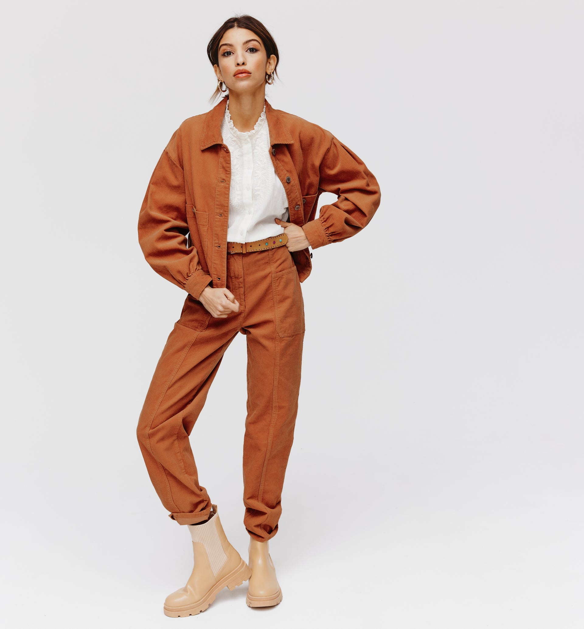 Chaqueta pana