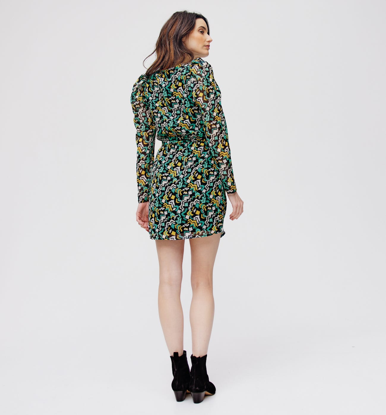 Minikleid mit Printmotiv