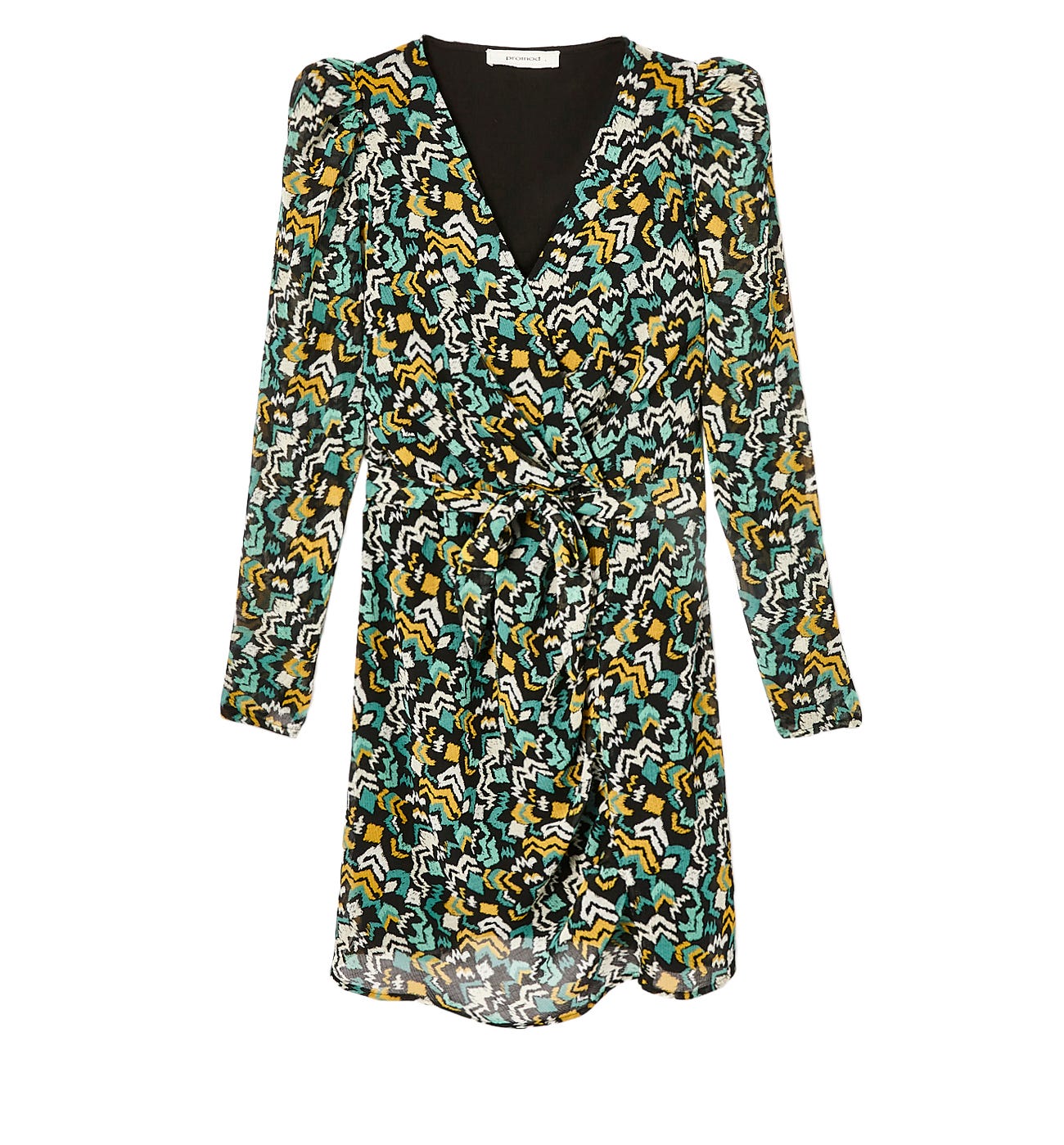 Minikleid mit Printmotiv