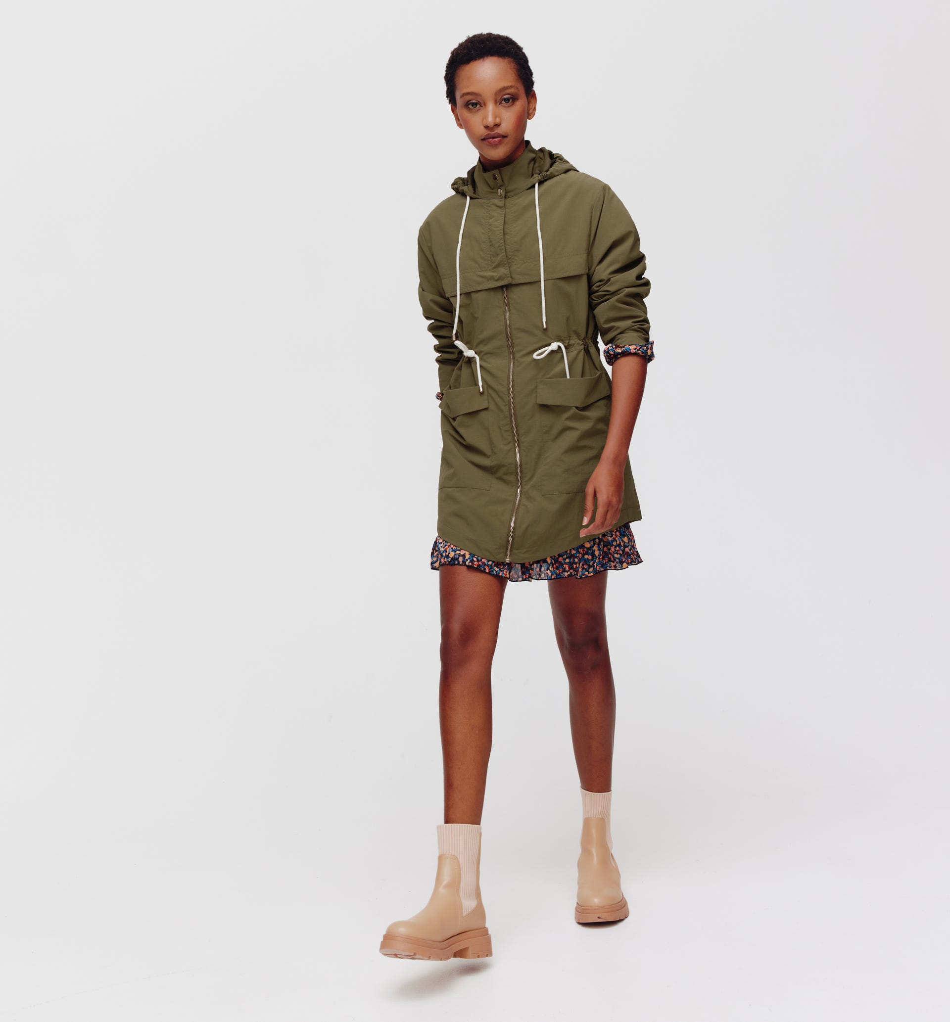 Parka capucha