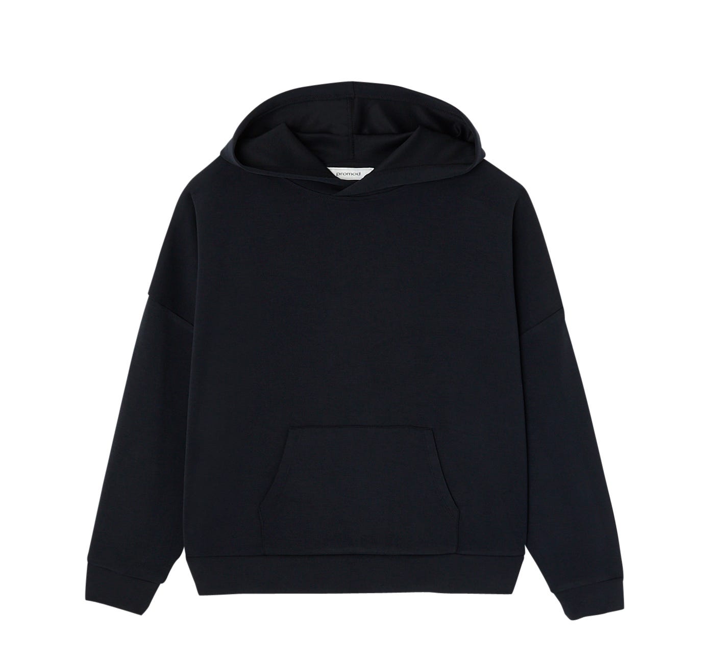 Sweat-shirt uni à capuche