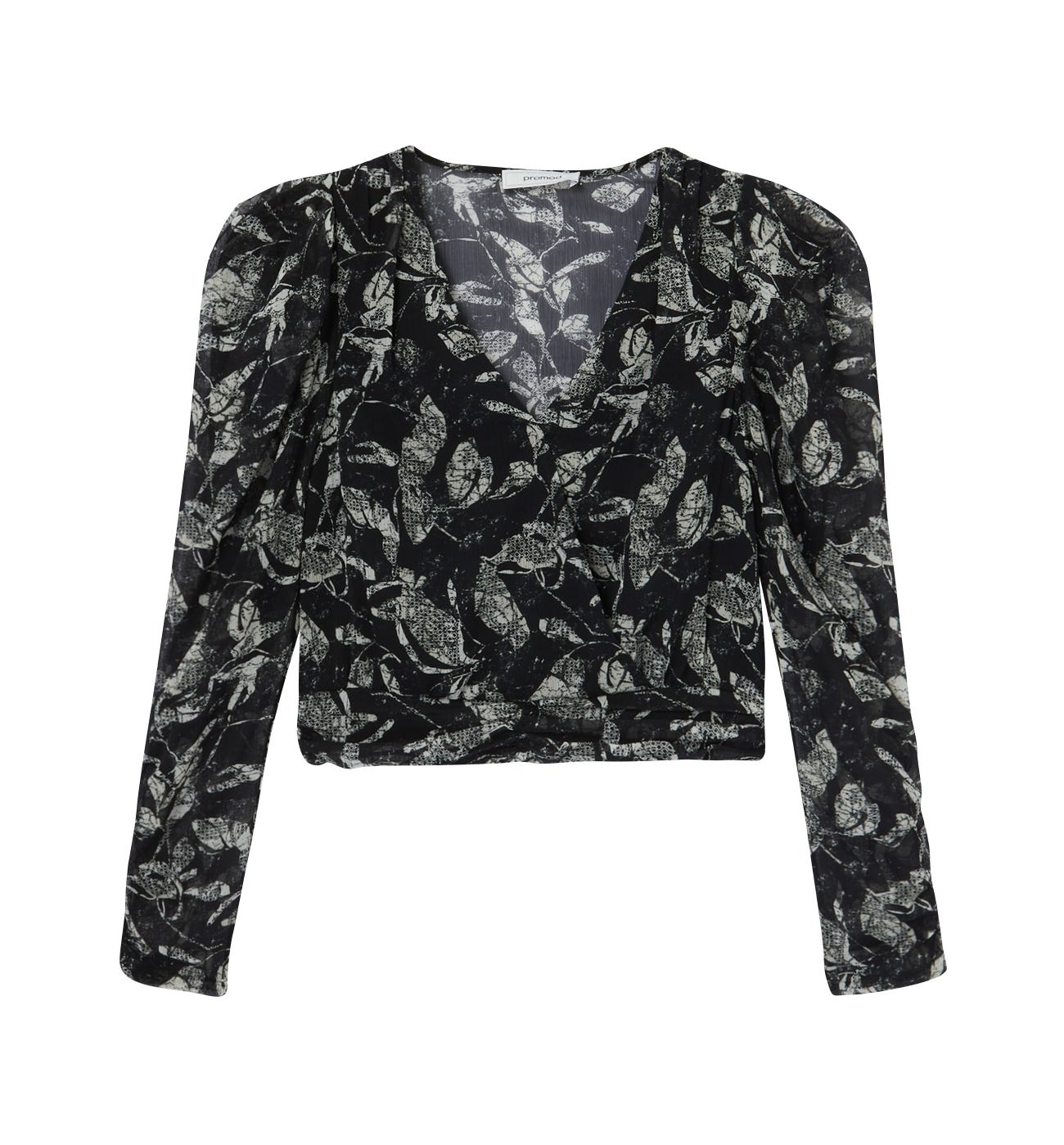 Camisa gasa estampada