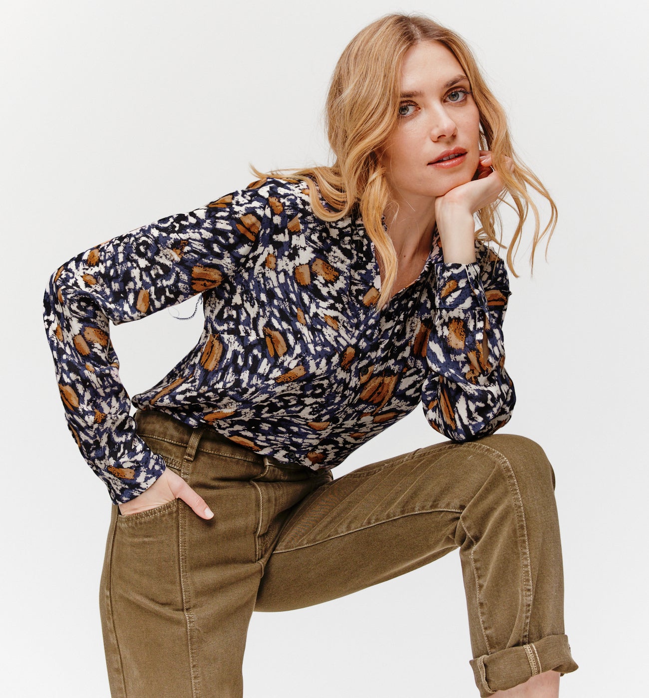 Venus.Chemise Imprimée Noir Femme | Tops \u0026 Chemises Ba\u0026sh ~ YDCDanceStudios