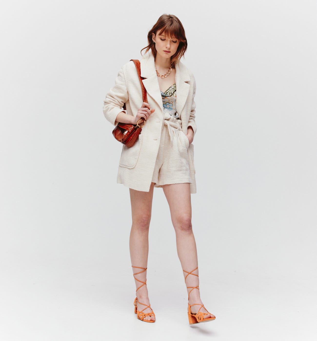 Lange Oversize-Jacke