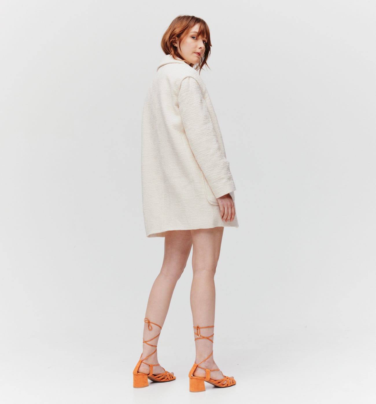 Lange Oversize-Jacke