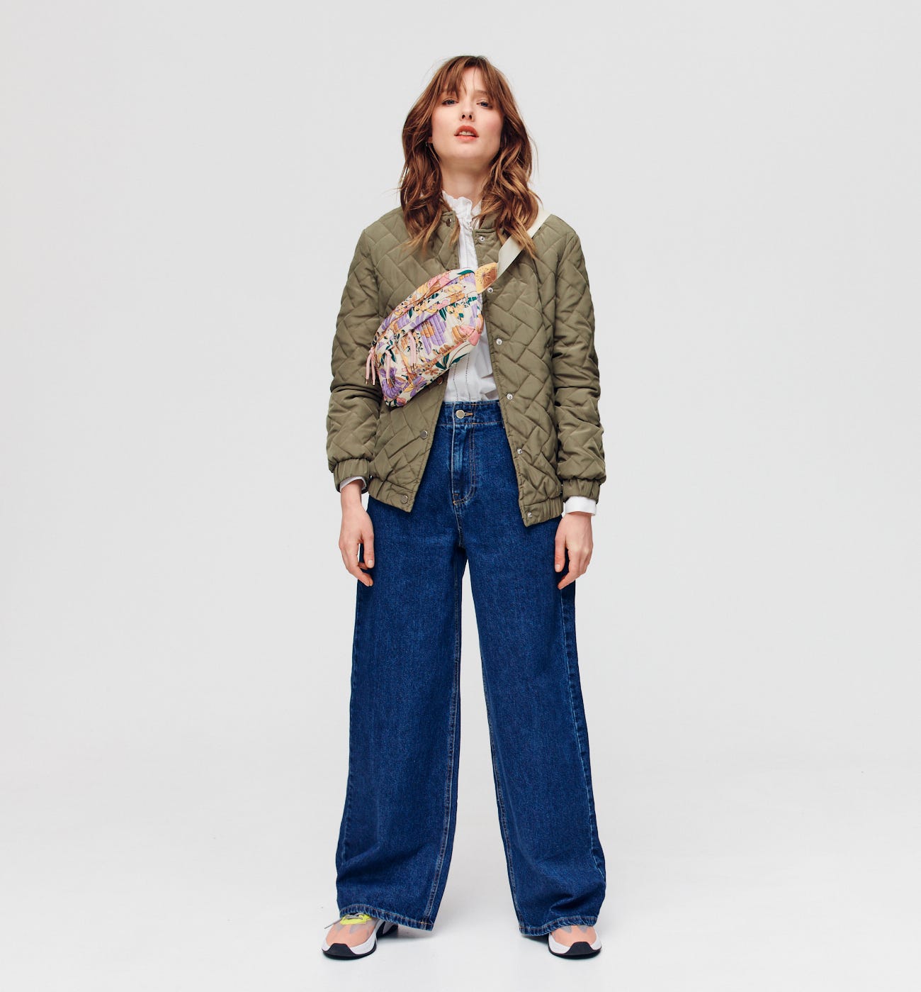 Padded bomber jacket