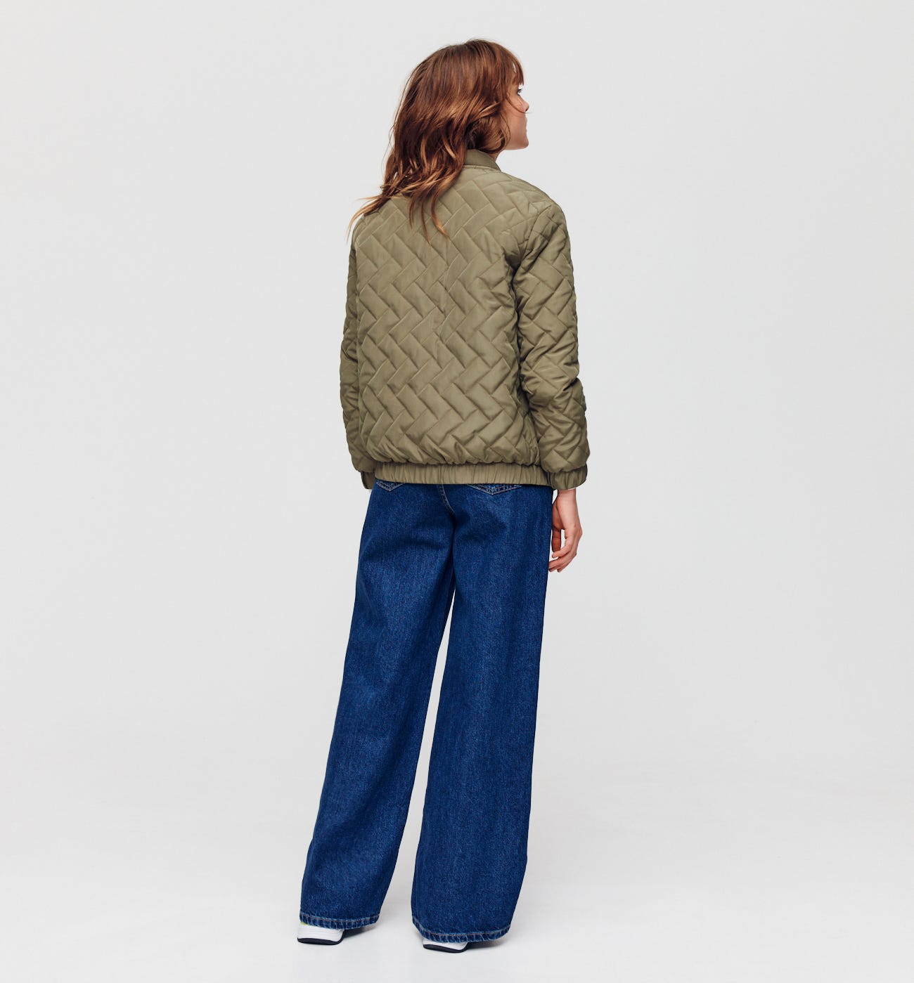Padded bomber jacket