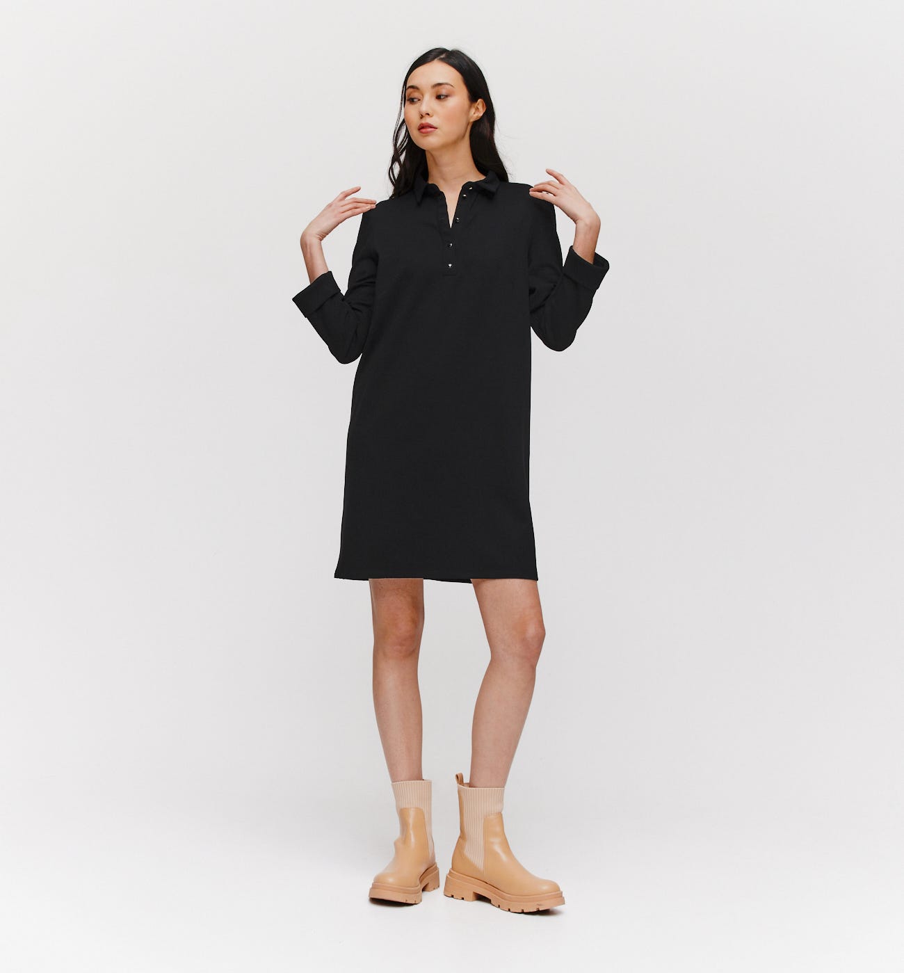 Milano jersey dress