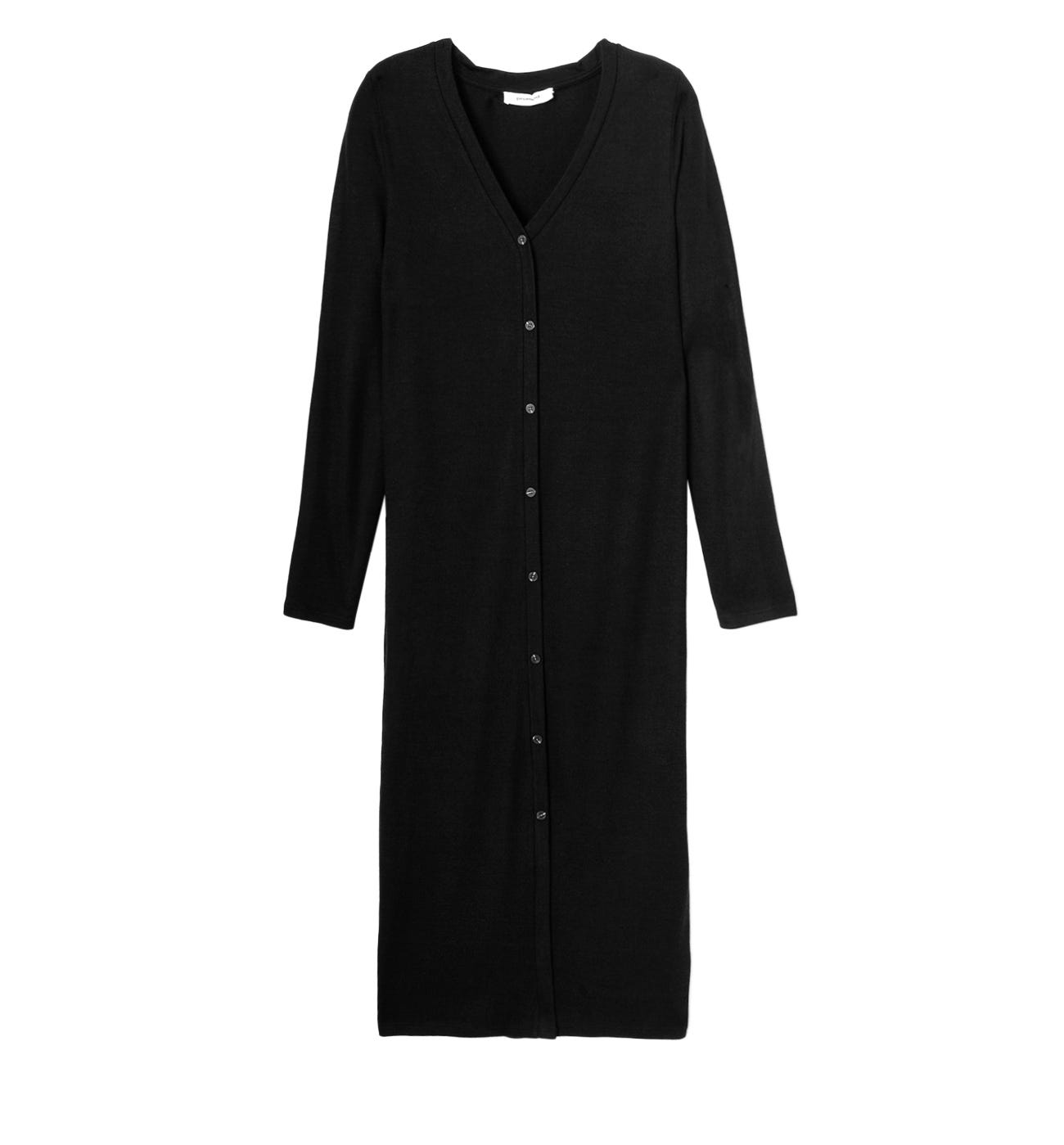 Langes Pulloverkleid