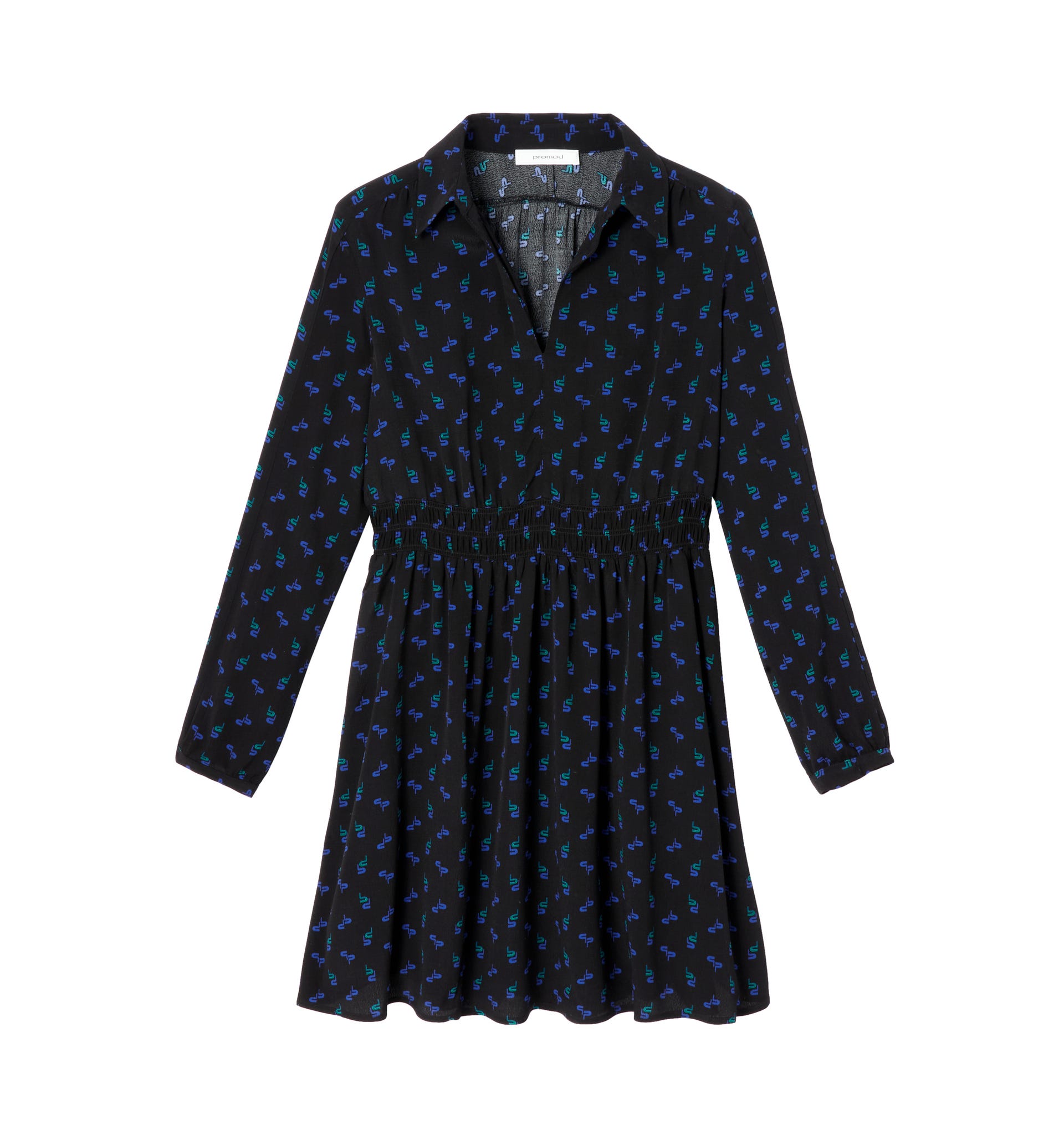 Vestito collo chemisier