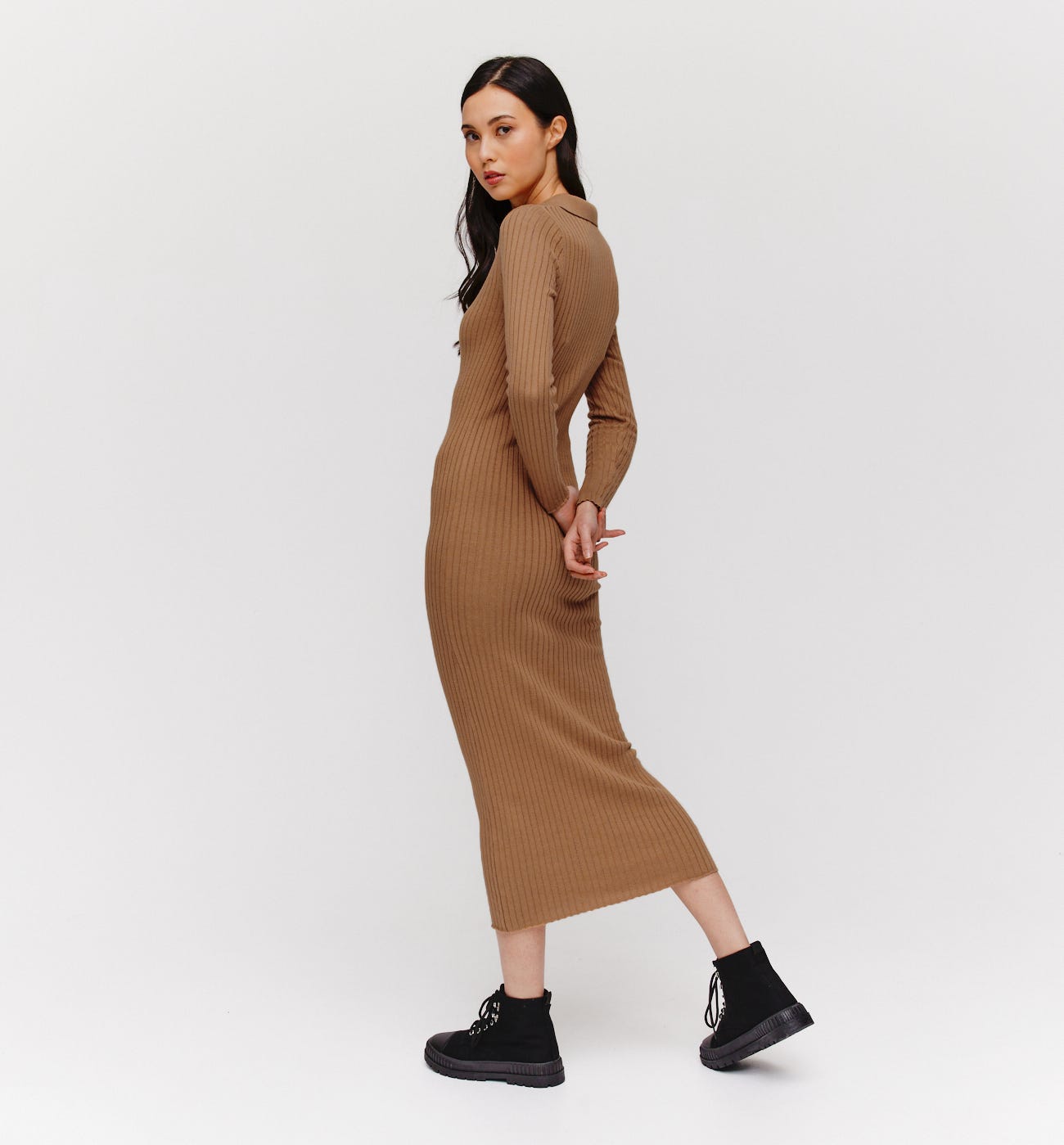 Vestito polo a coste