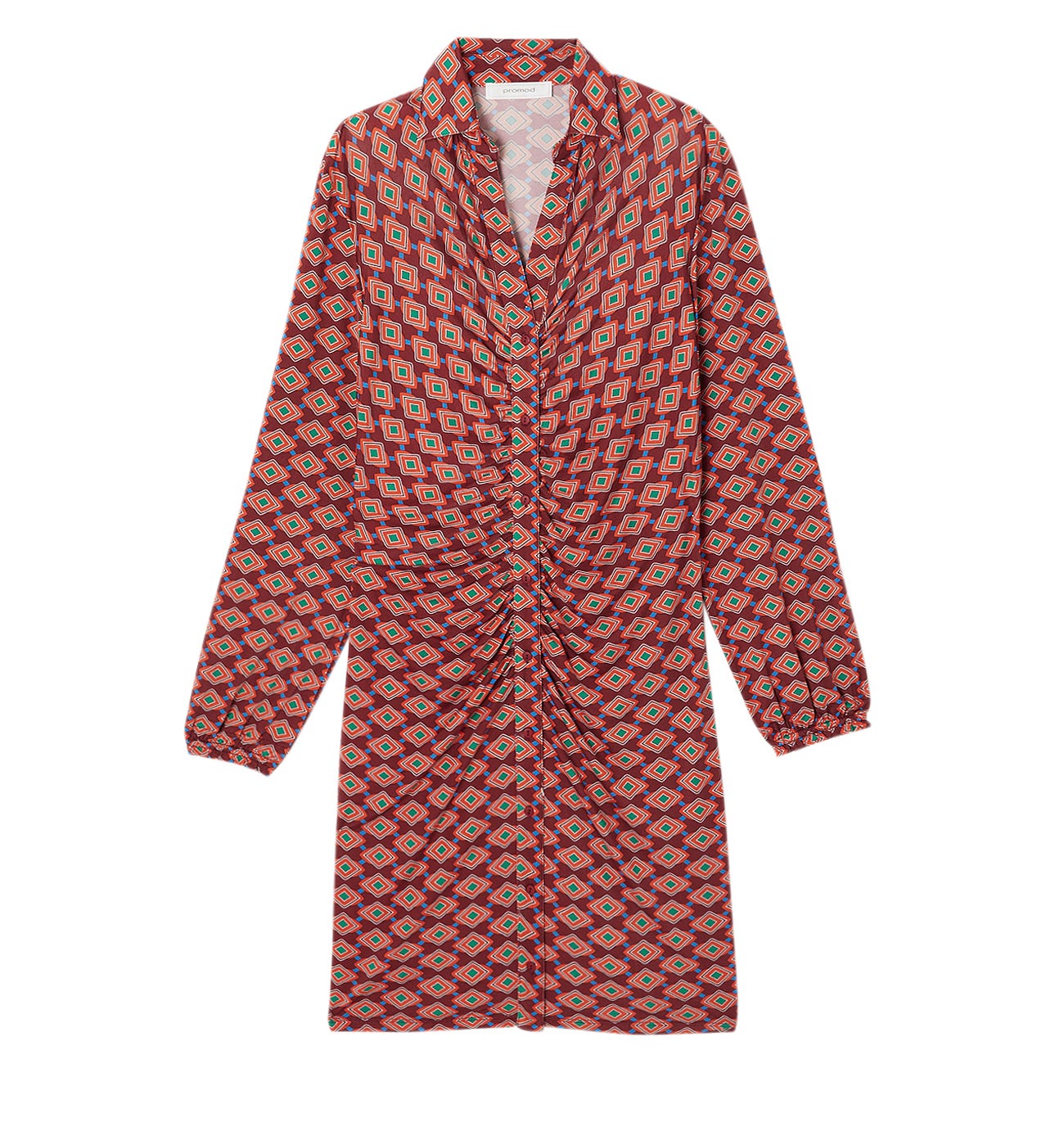 Robe-chemise imprimée Femme