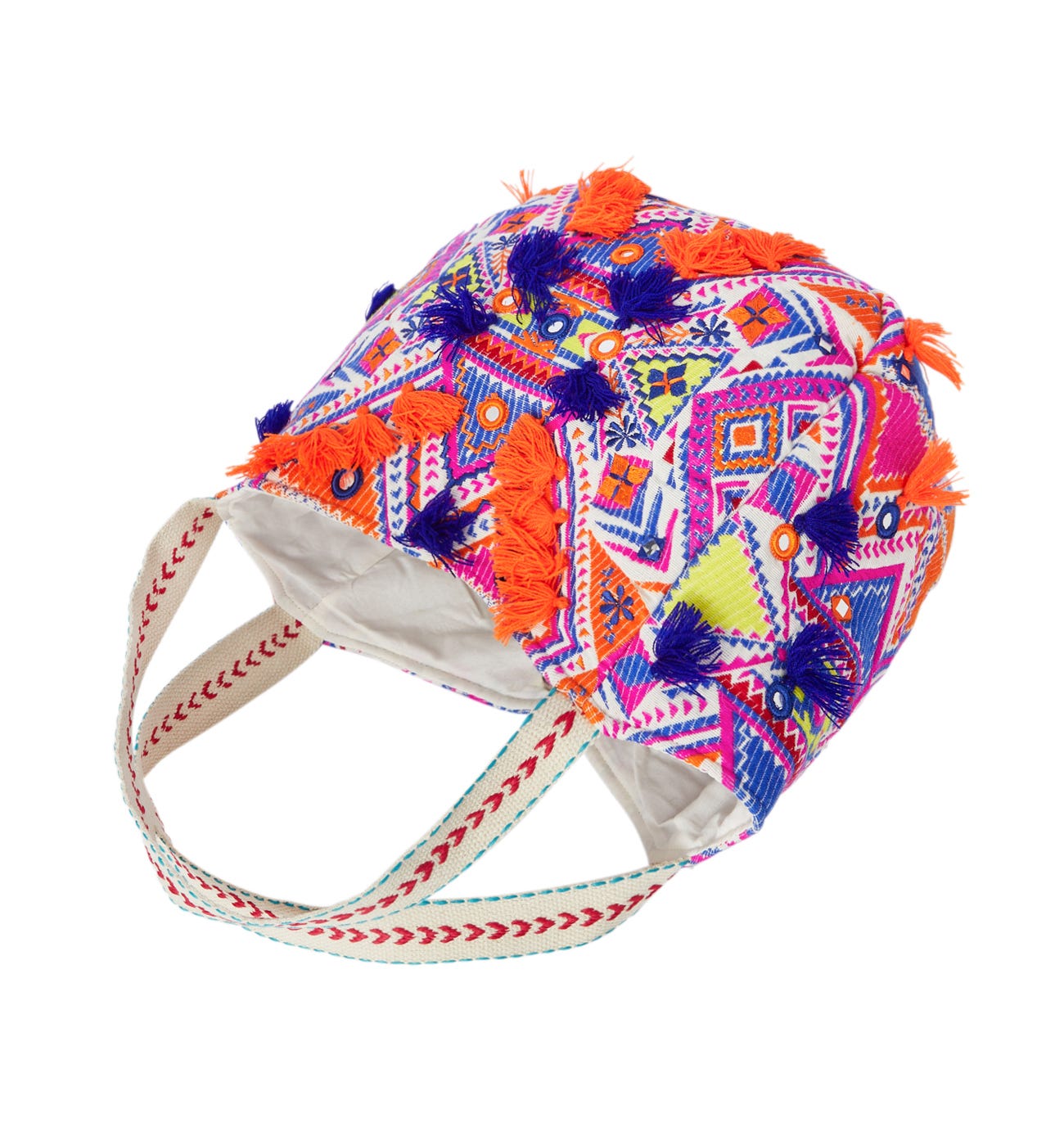 Sac en toile style mexicain