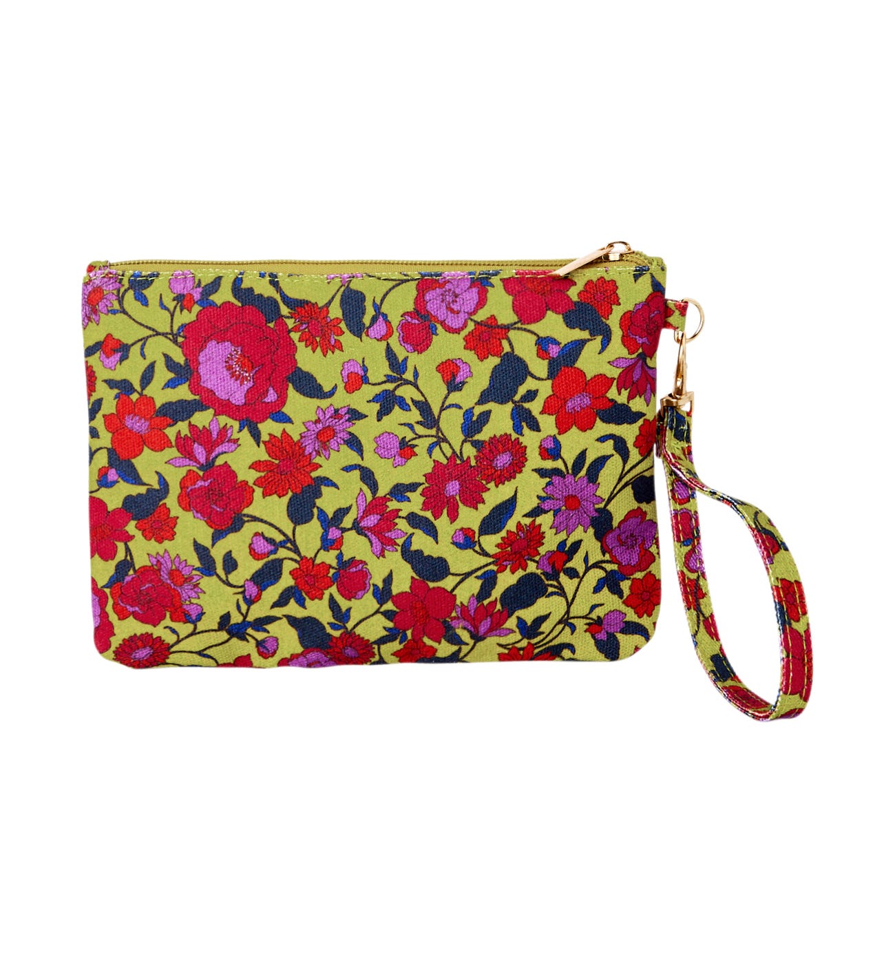 Bolso tela + cartera de mano