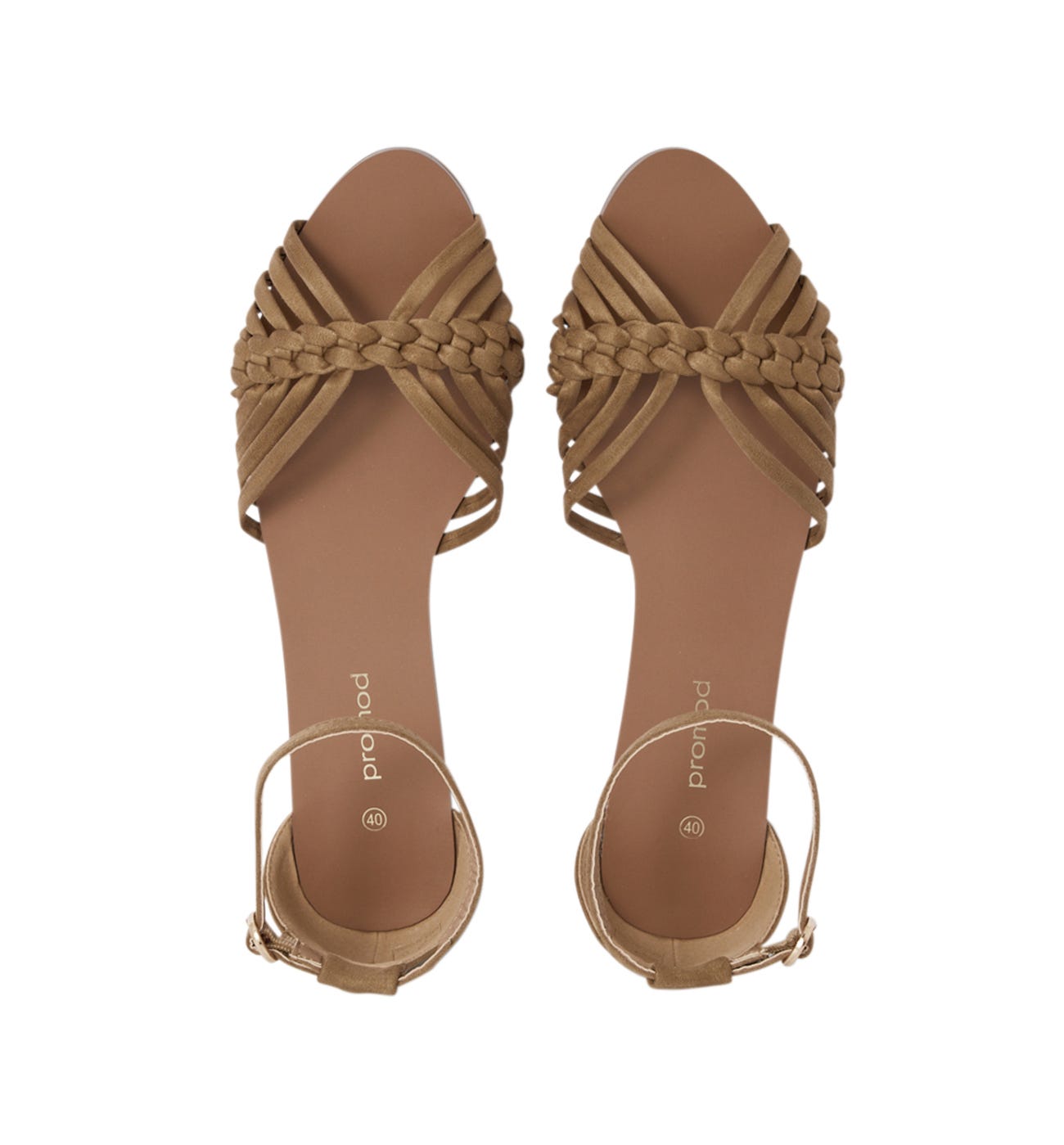 Sandalias trenzadas